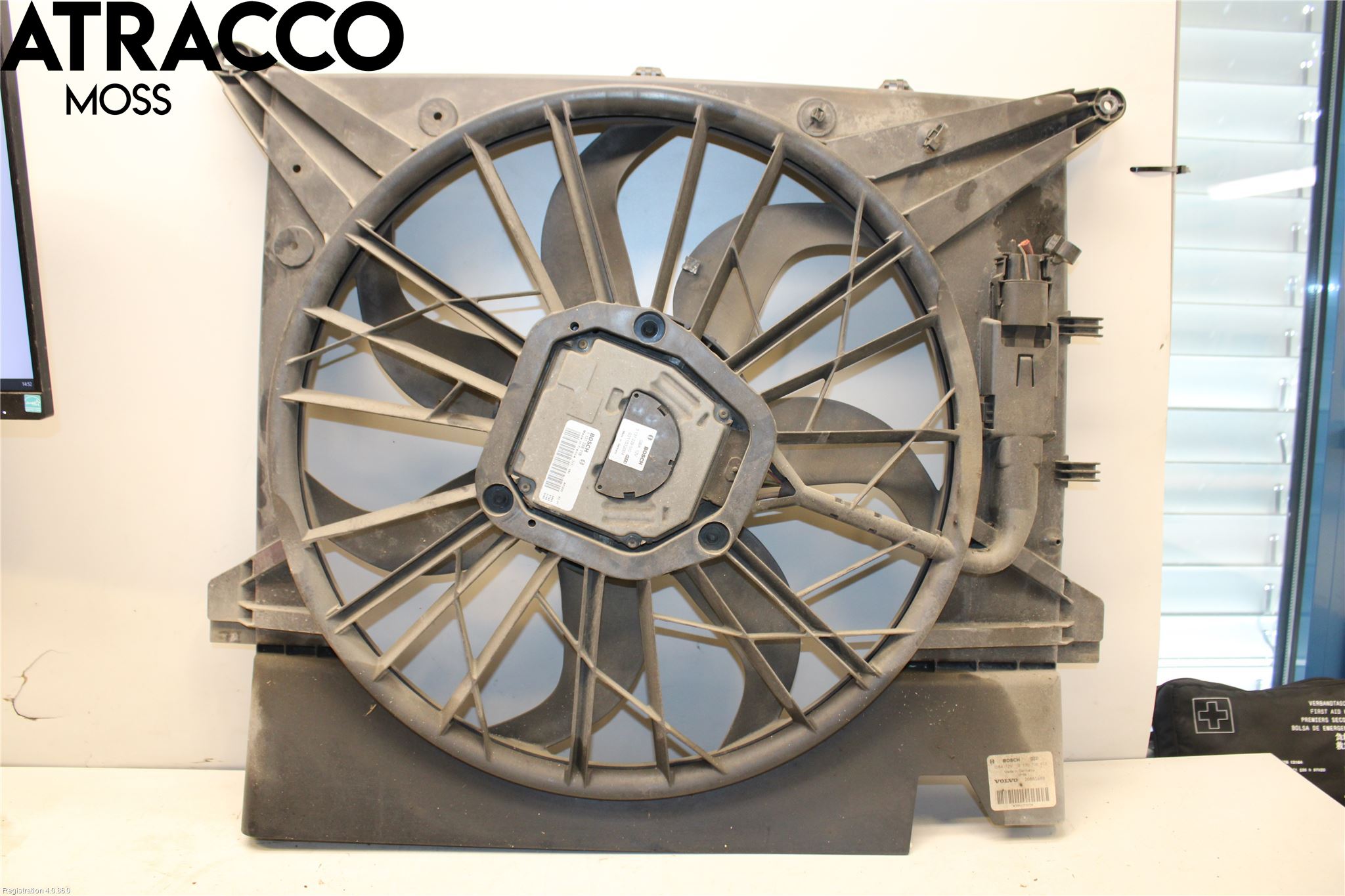 Volvo XC90 03-06 Kjølevifte Elektrisk