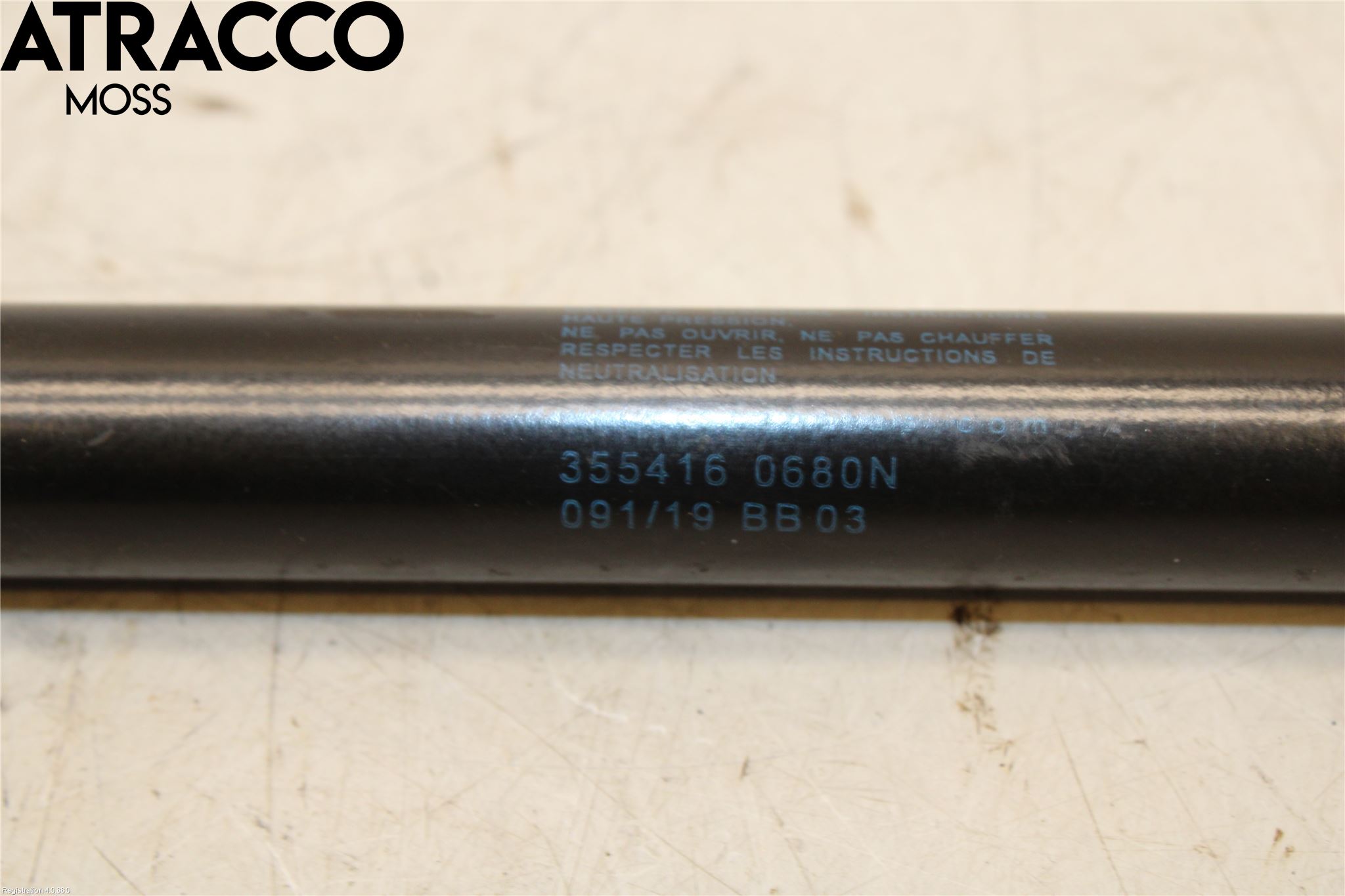 BMW 5 E60/61 Sed/Tou 02-10 Bakluke Demper-Gassfjær