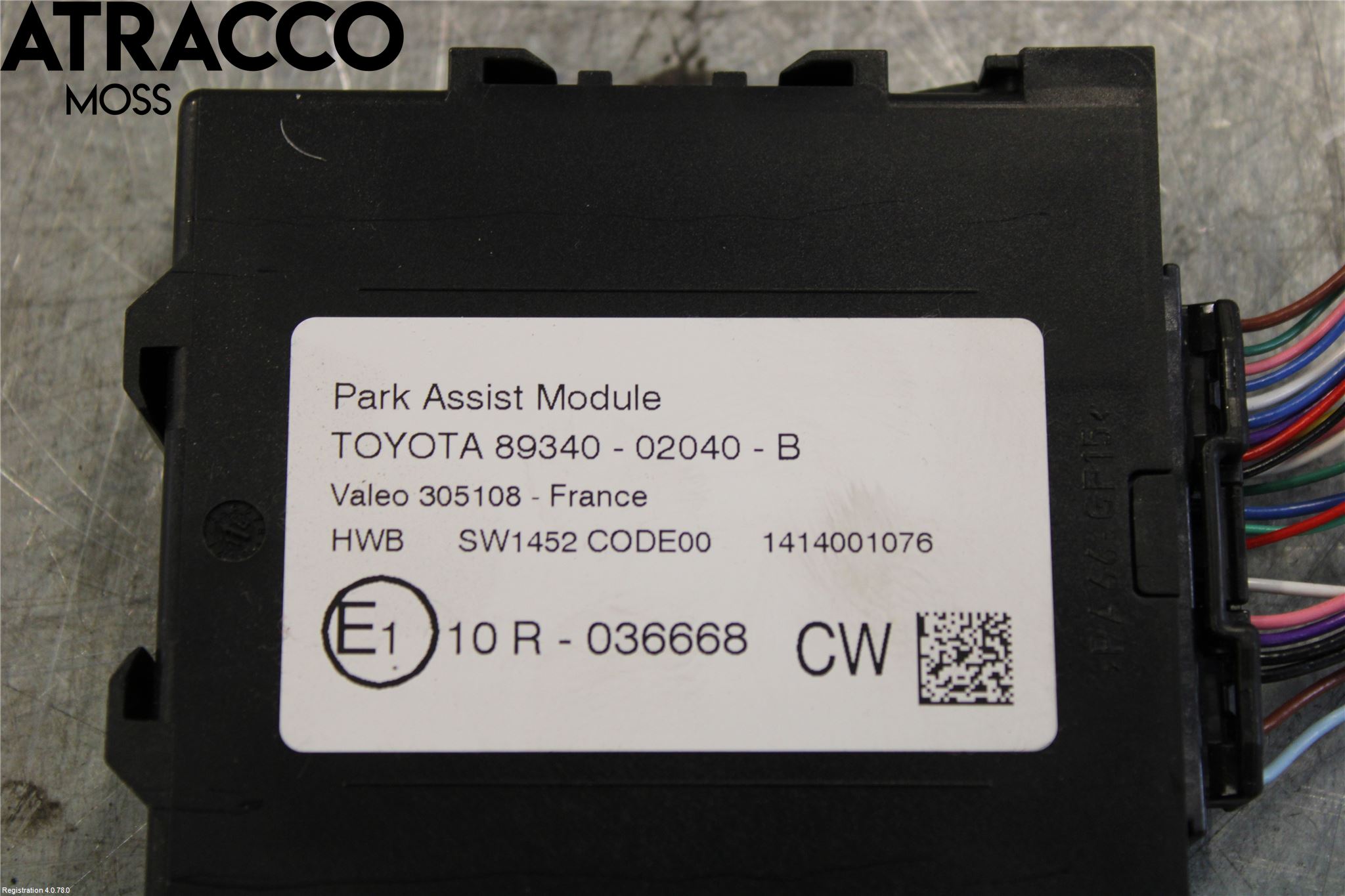 Toyota AURIS 13-19 Styreenhet Parkering