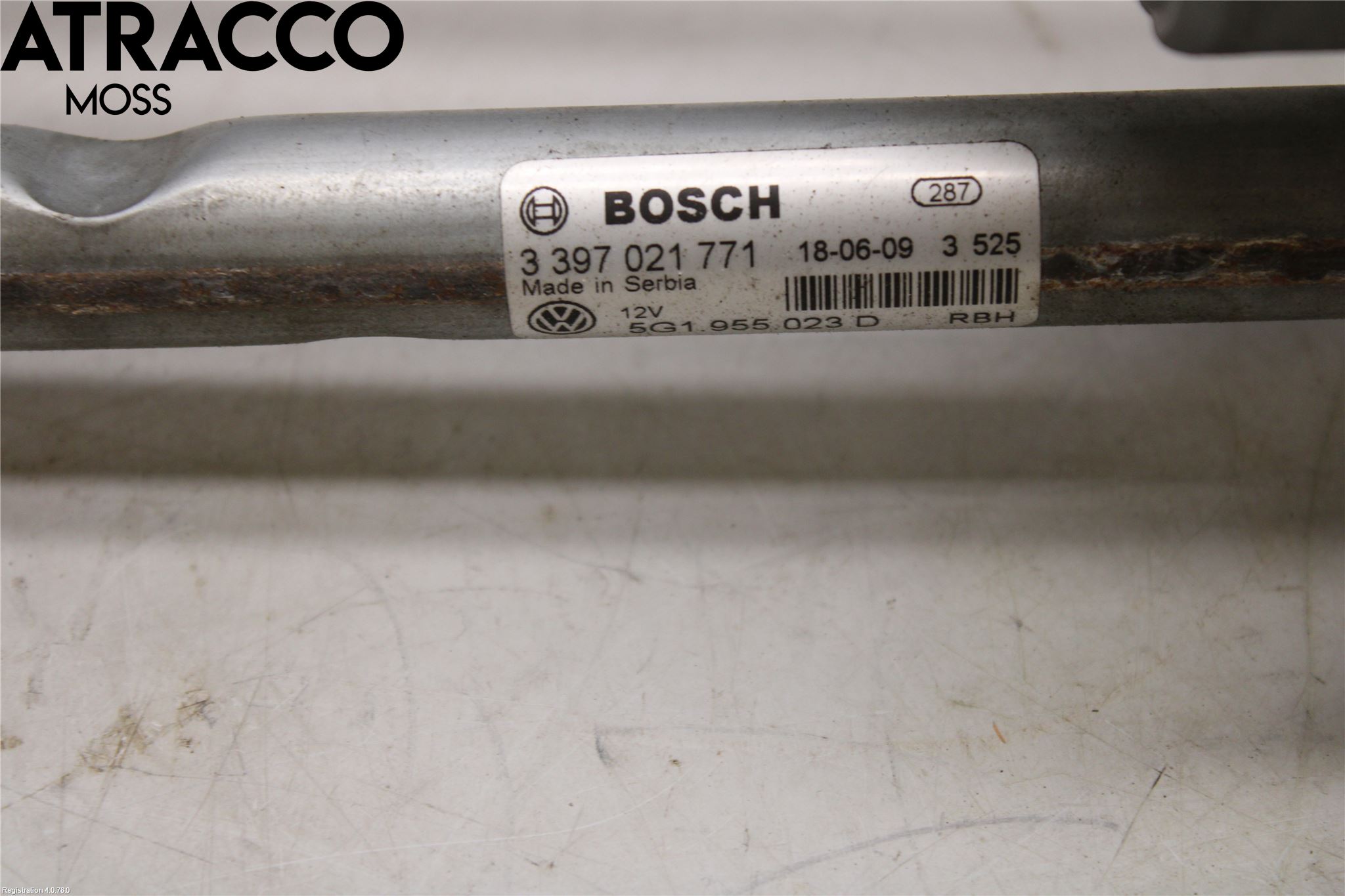 Volkswagen VW GOLF / E-GOLF VII 13-20 Viskermotor Frontrute