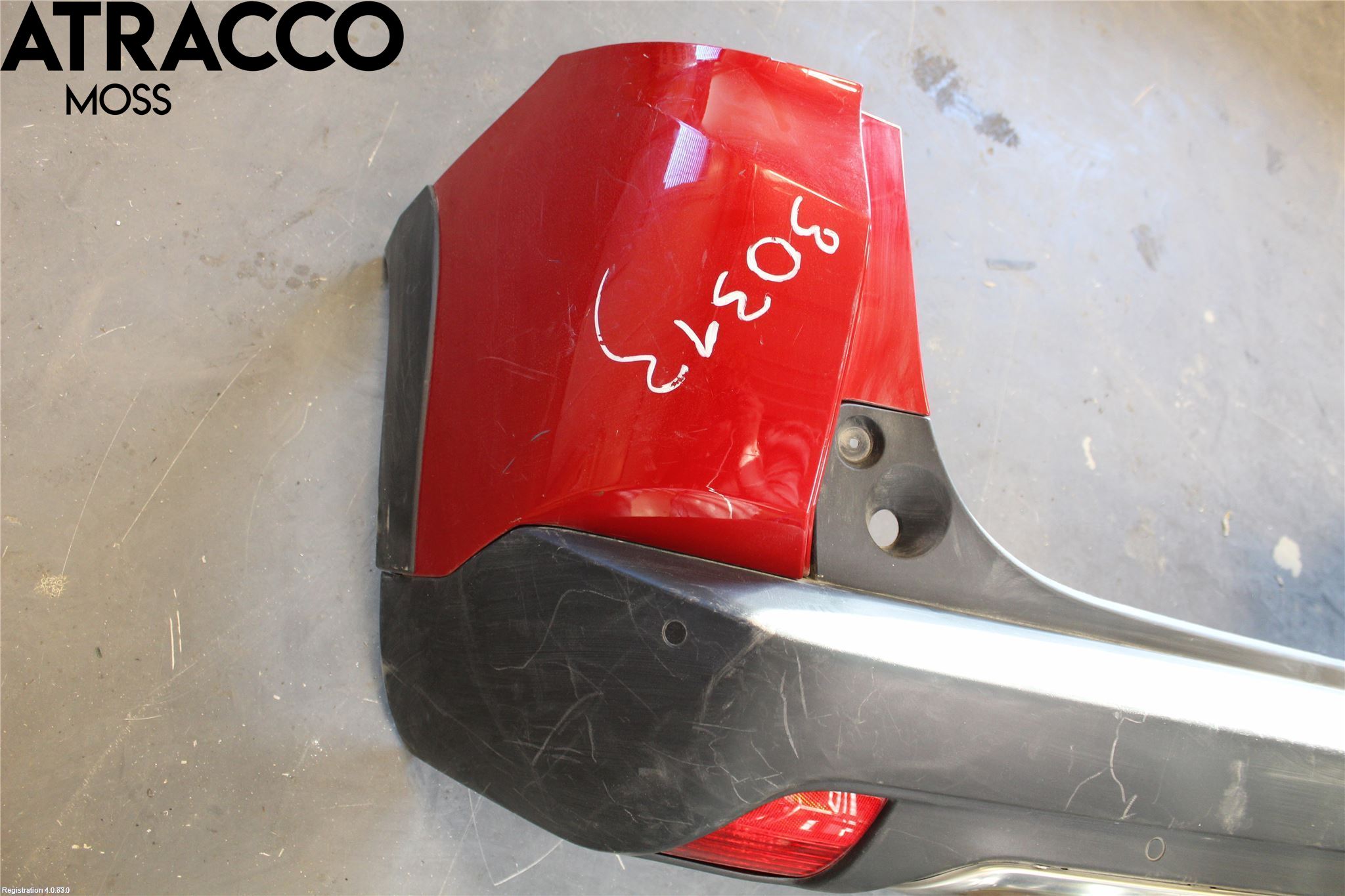 Peugeot 2008 13-20 Støtfanger Bak