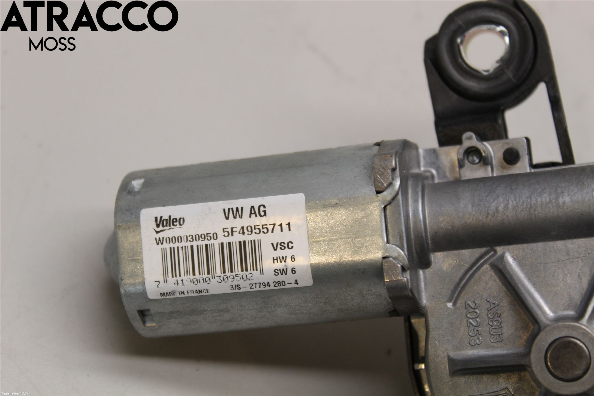 Skoda OCTAVIA (5E) 13-20 Viskermotor Bakluke