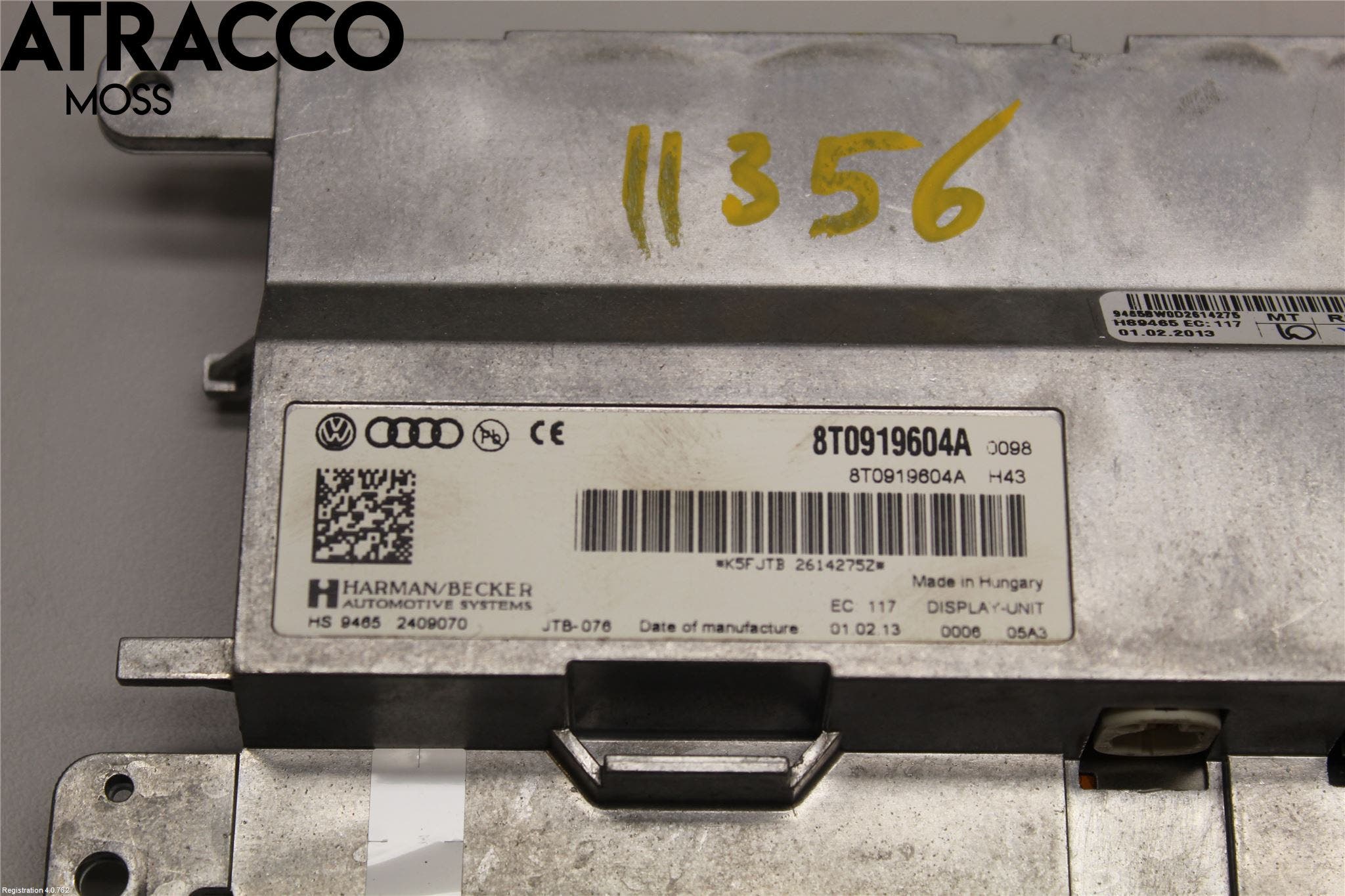 Audi A4/S4 08-11 Multifunktionsdisplay