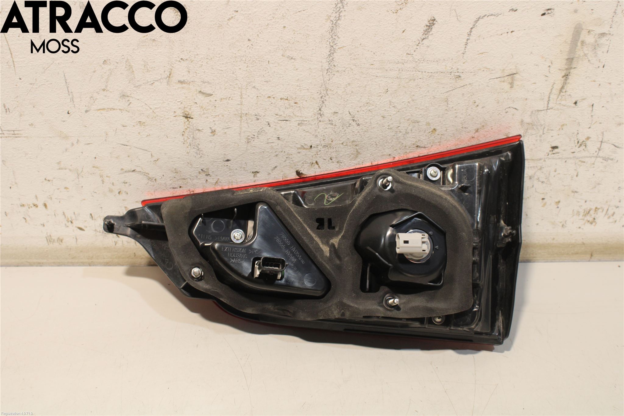 Nissan QASHQAI 17-21 Baklykt Venstre  På Luke(Indre