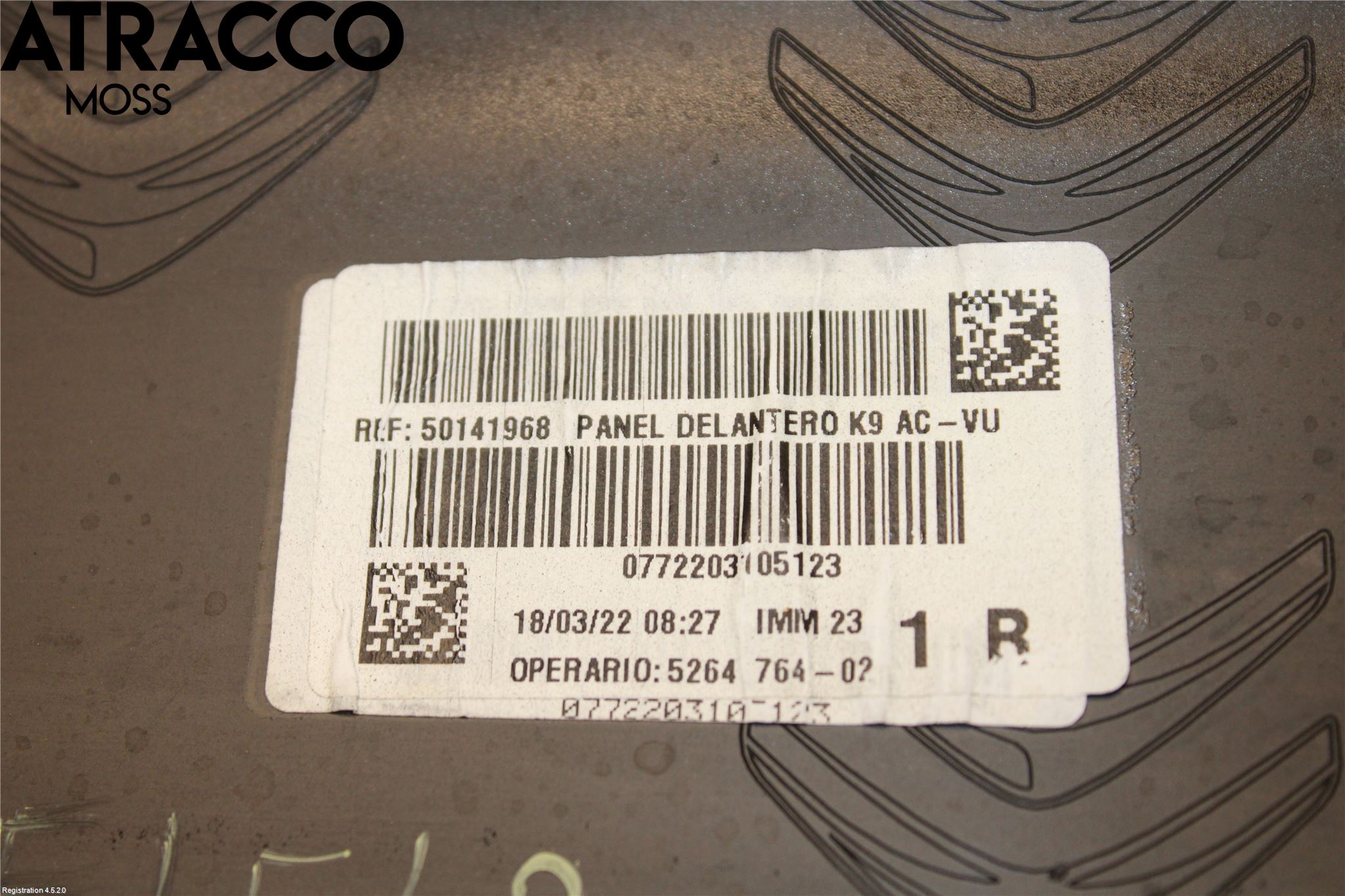 Citroen BERLINGO/E-BERLINGO 19- Støtfanger Foran List