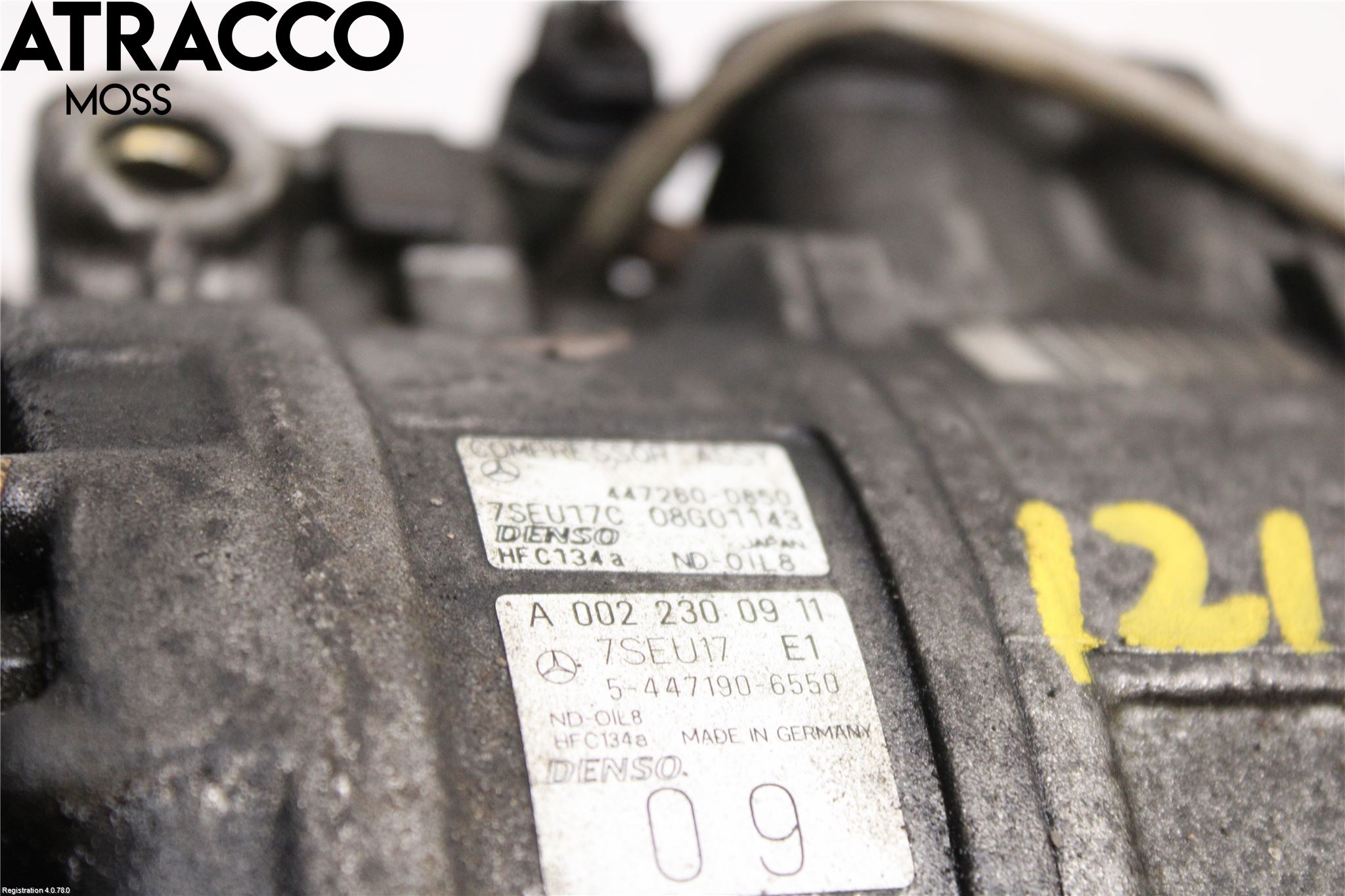 Mercedes-Benz MB S-KLASS (W221) 05-13 Varme Ac Kompressor