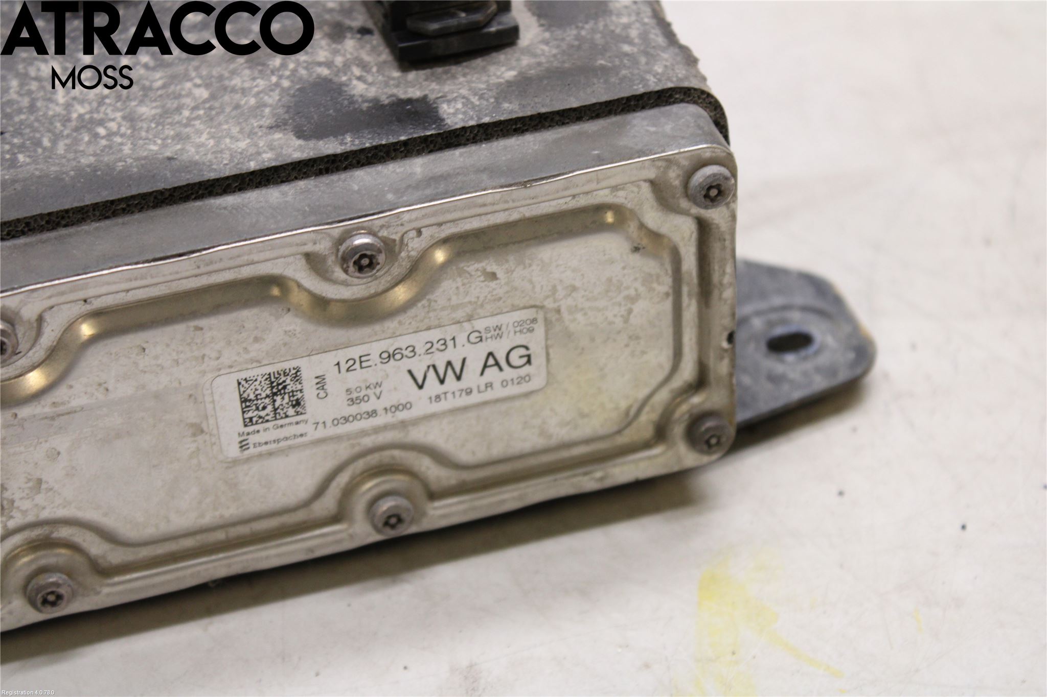 Volkswagen VW GOLF / E-GOLF VII 13-20 Motorvarmer Elektrisk