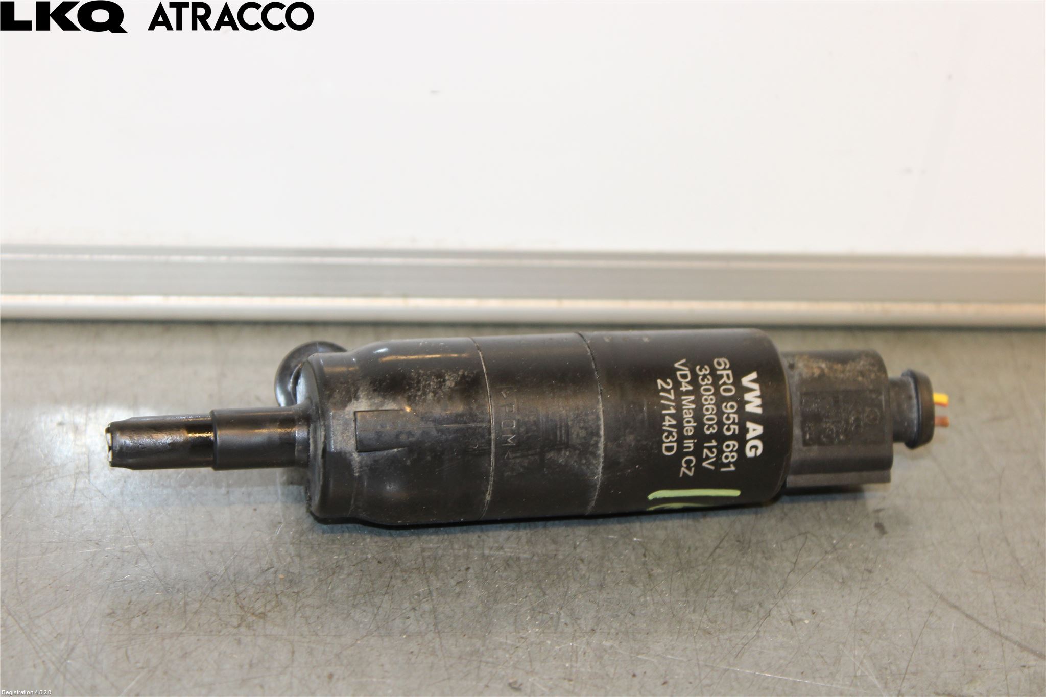 Volkswagen VW TOURAN 10-15 Spylerpumpe Høytrykk