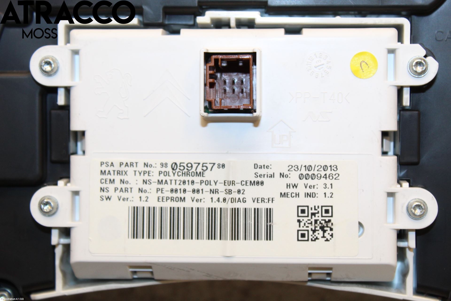 Peugeot 508 11-18 Instr Kombinert