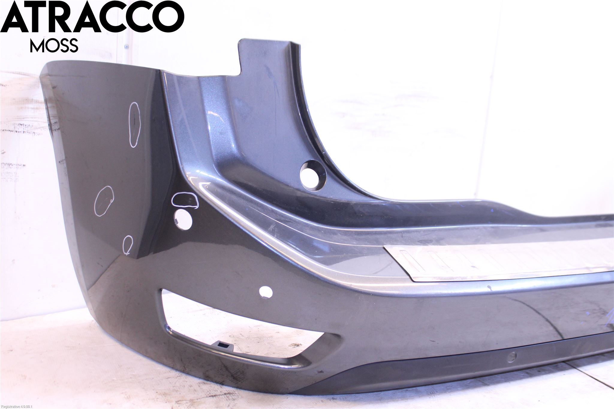 Citroen C4 GRAND PICASSO 14-18 Støtfanger Bak