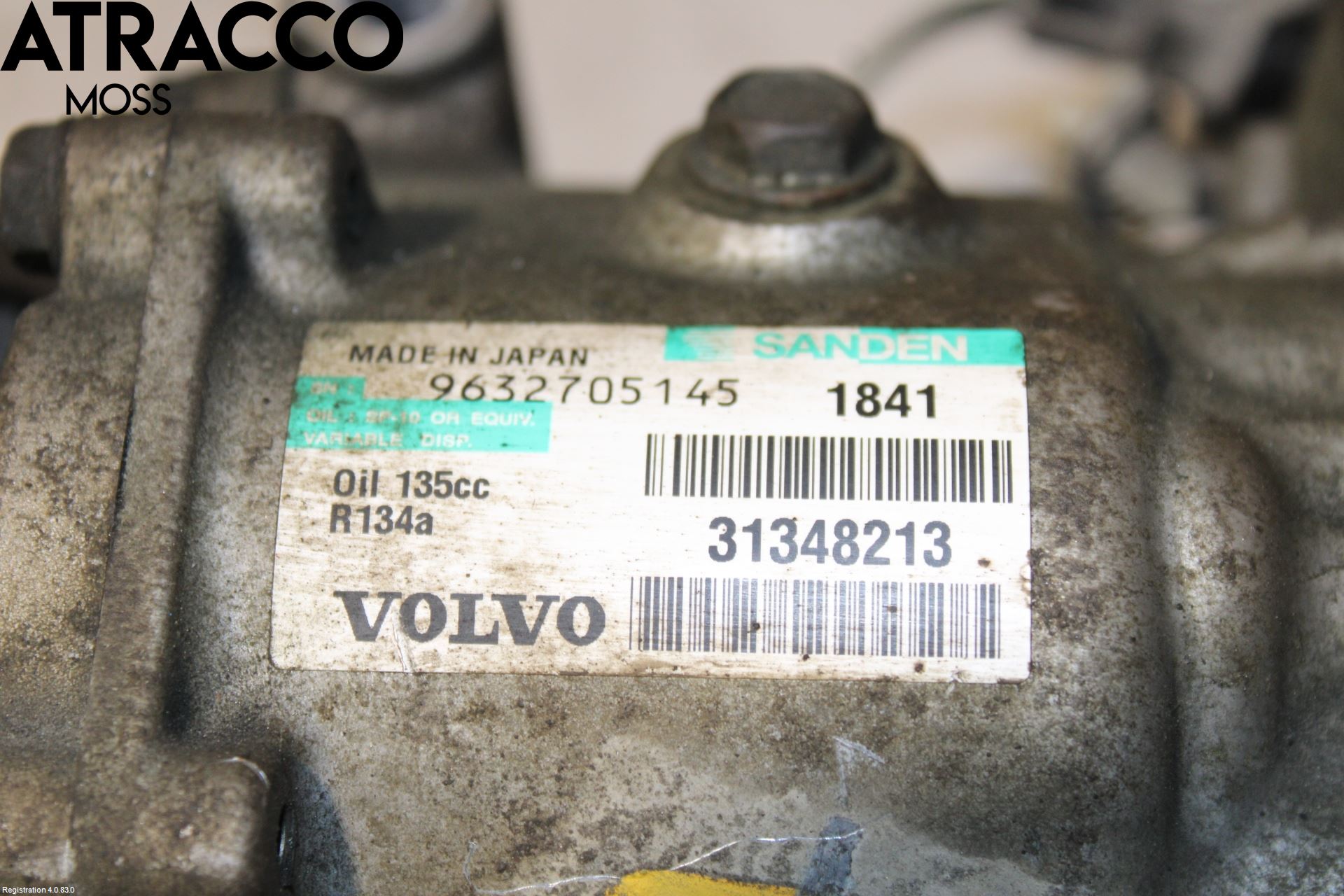 Volvo V60 11-13 Varme Ac Kompressor