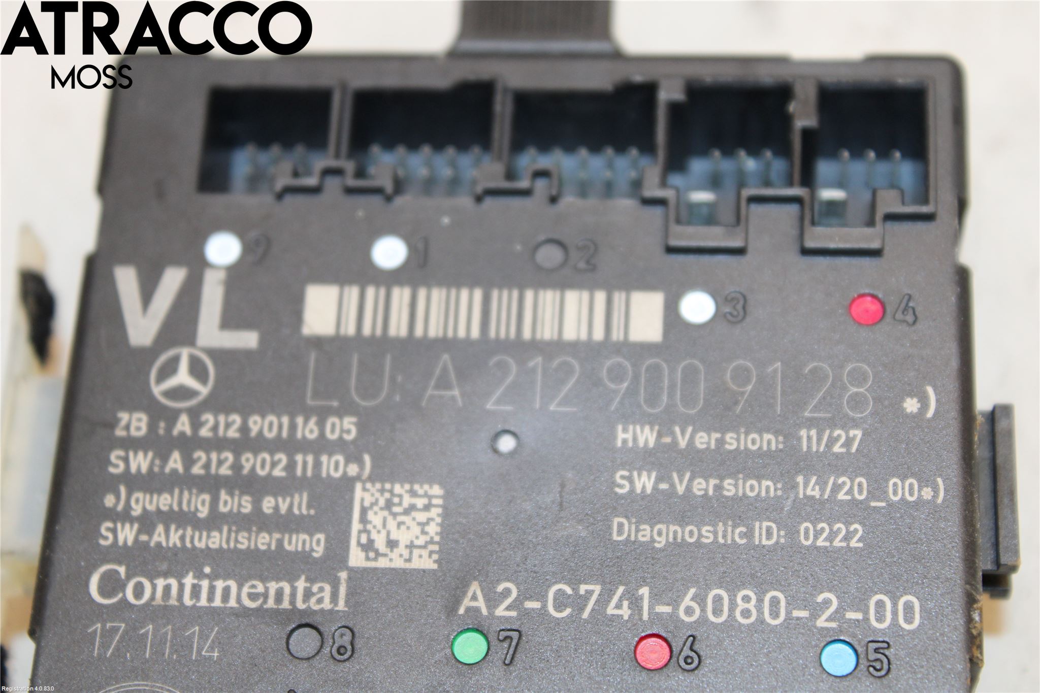 Mercedes-Benz MB E-KLASS (W212) 09-16 Styreenhet Dør