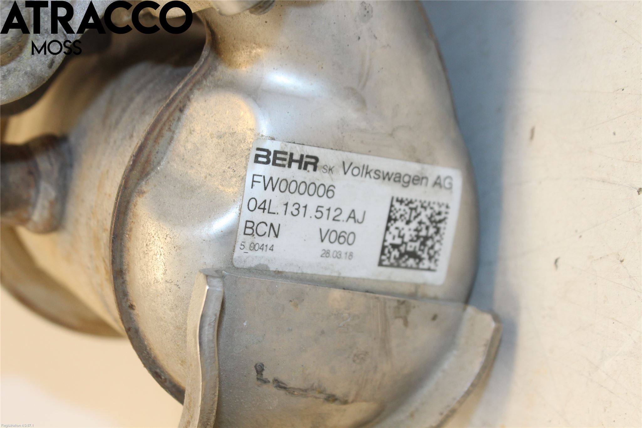 Volkswagen VW CADDY 16-20 Eksos Kjøler