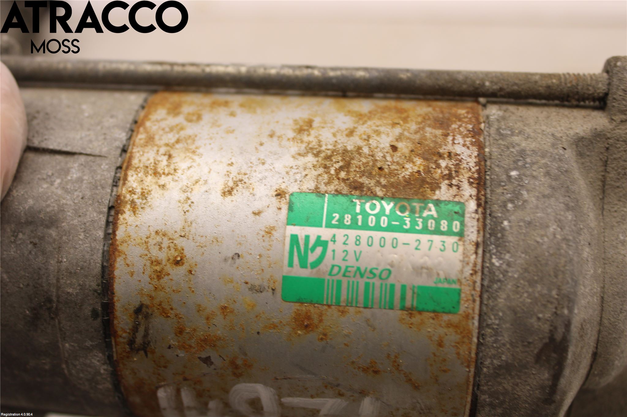 Toyota AURIS 10-12 Startmotor