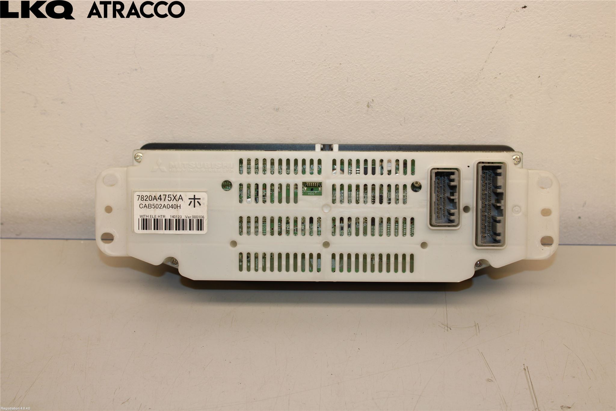 Mitsubishi OUTLANDER 13-21 Varme Ac Betjening-Display