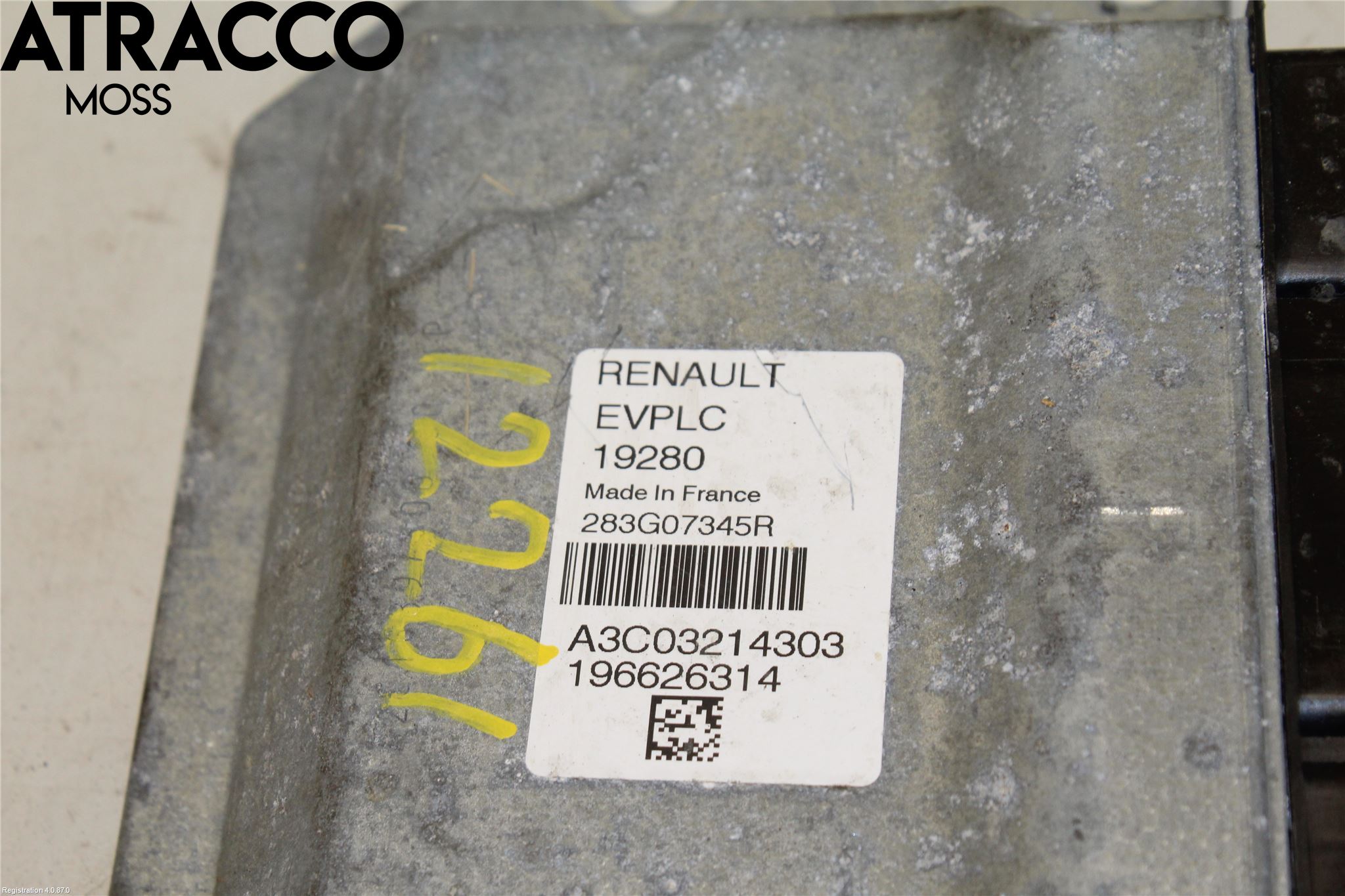 Renault ZOE/E-TECH 13- Styreenhet Innsprøytning