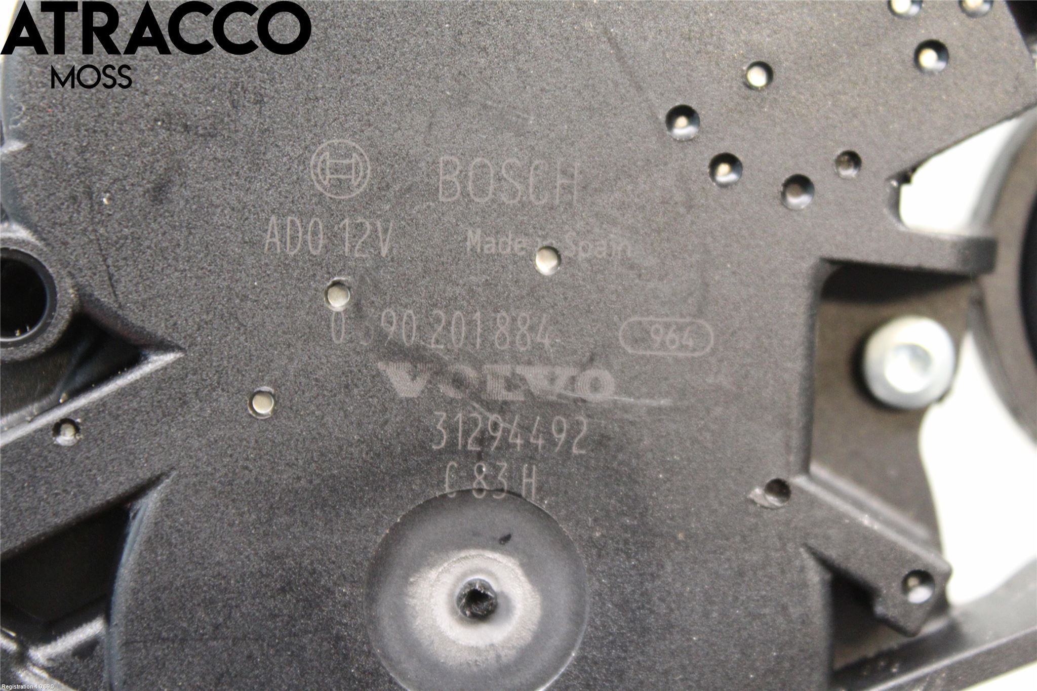 Volvo V60 14-18 Viskermotor Bakluke