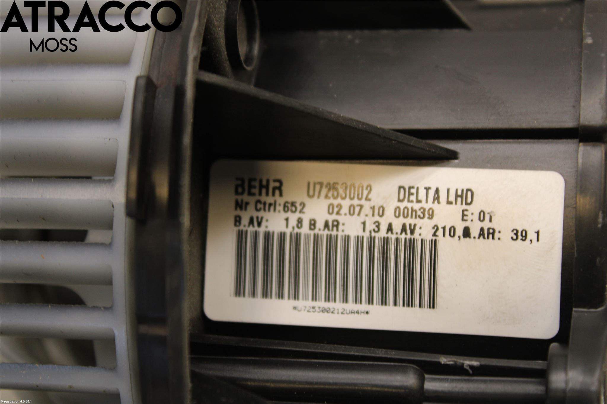 Opel ASTRA J 10-15 Varmeapparat Viftemotor