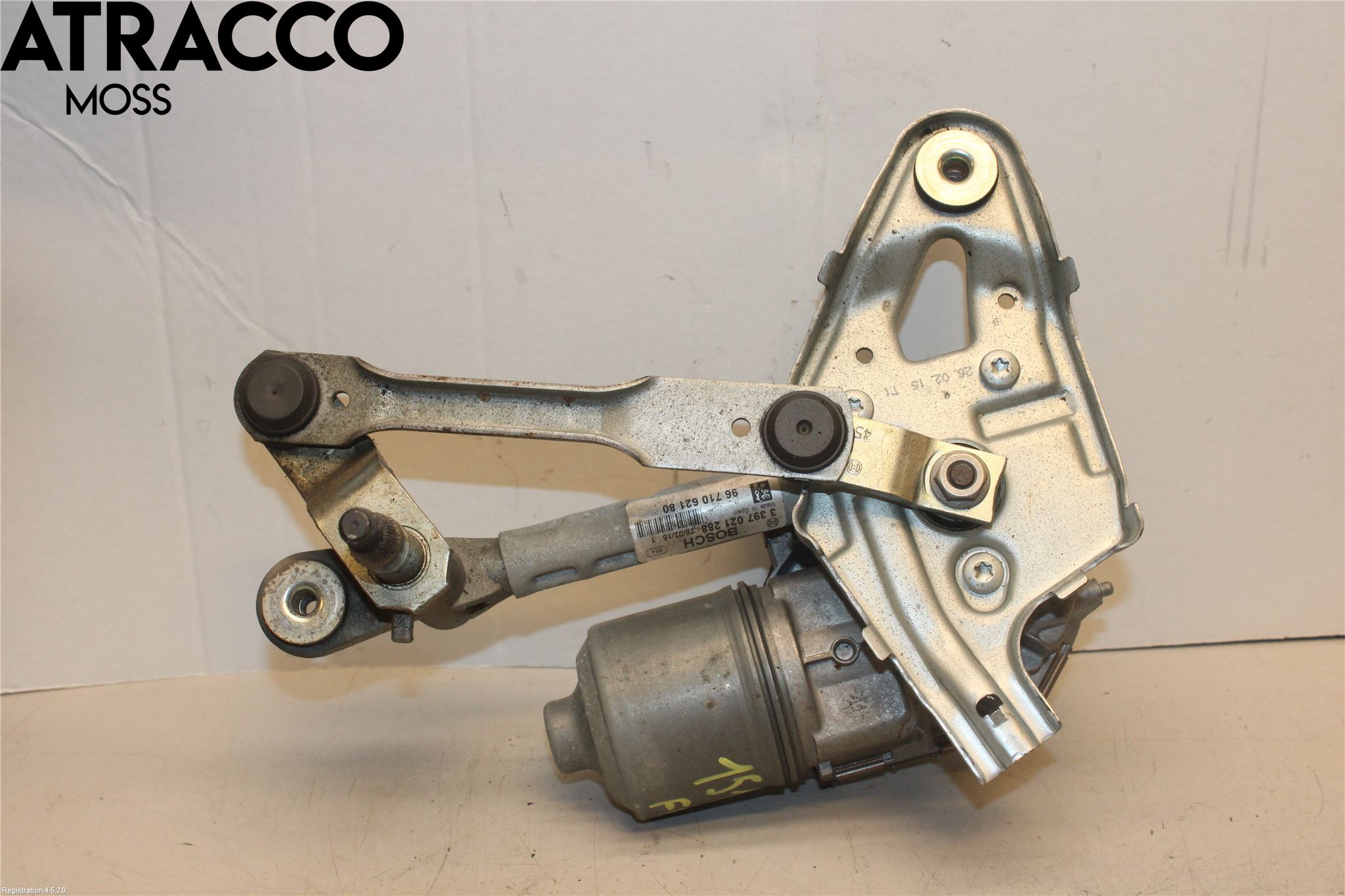 Peugeot 3008 09-16 Viskermotor Frontrute