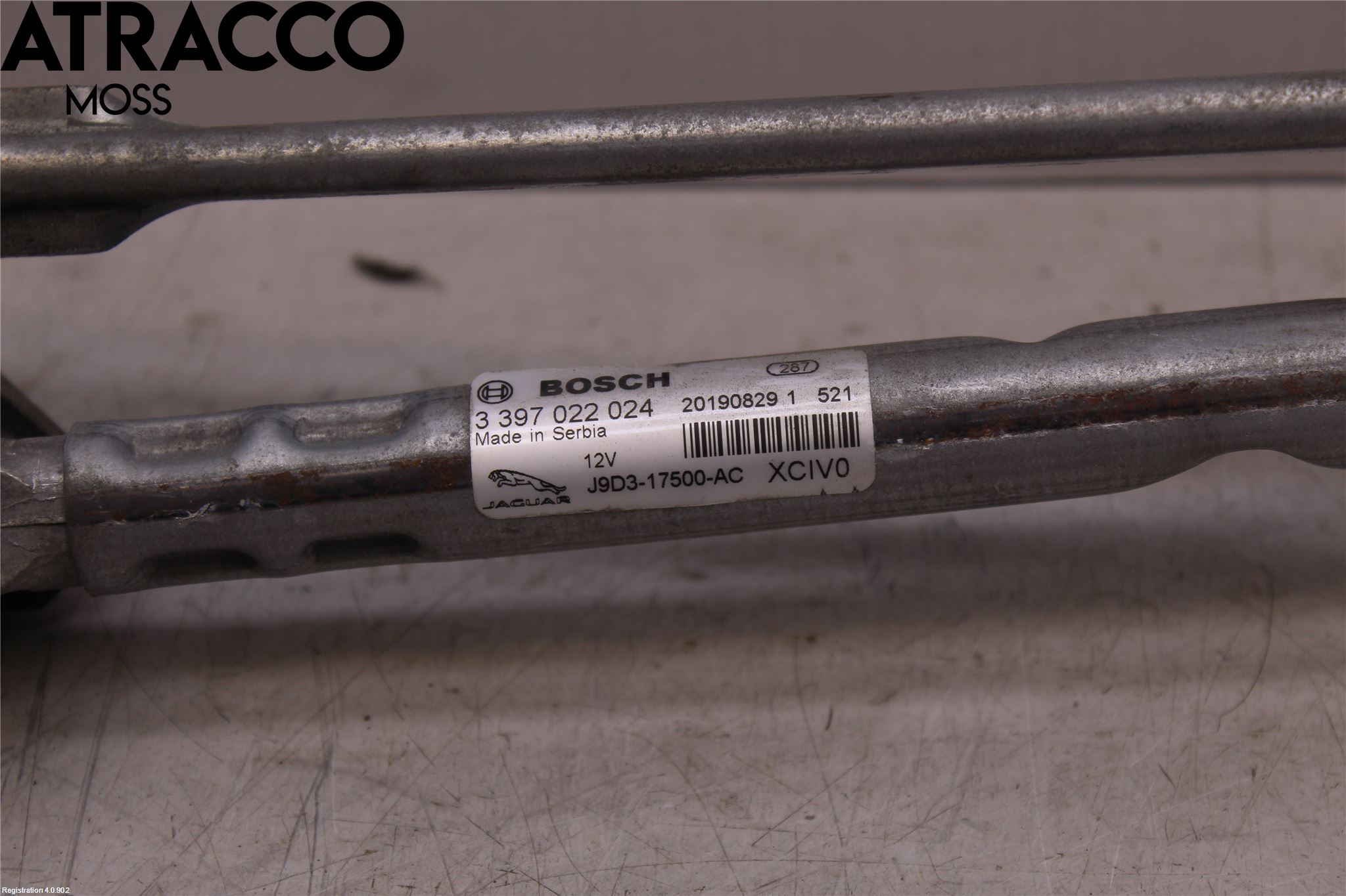 Jaguar I-PACE 18- Viskermotor Frontrute