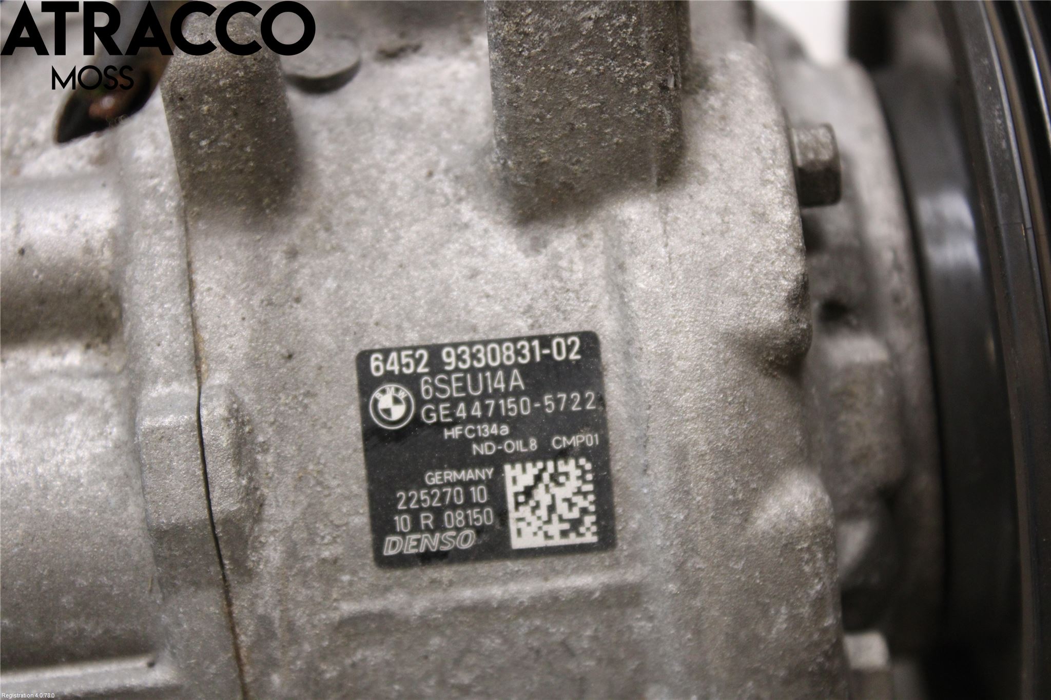 BMW 3 F30/F31/F80 12-19 Varme Ac Kompressor