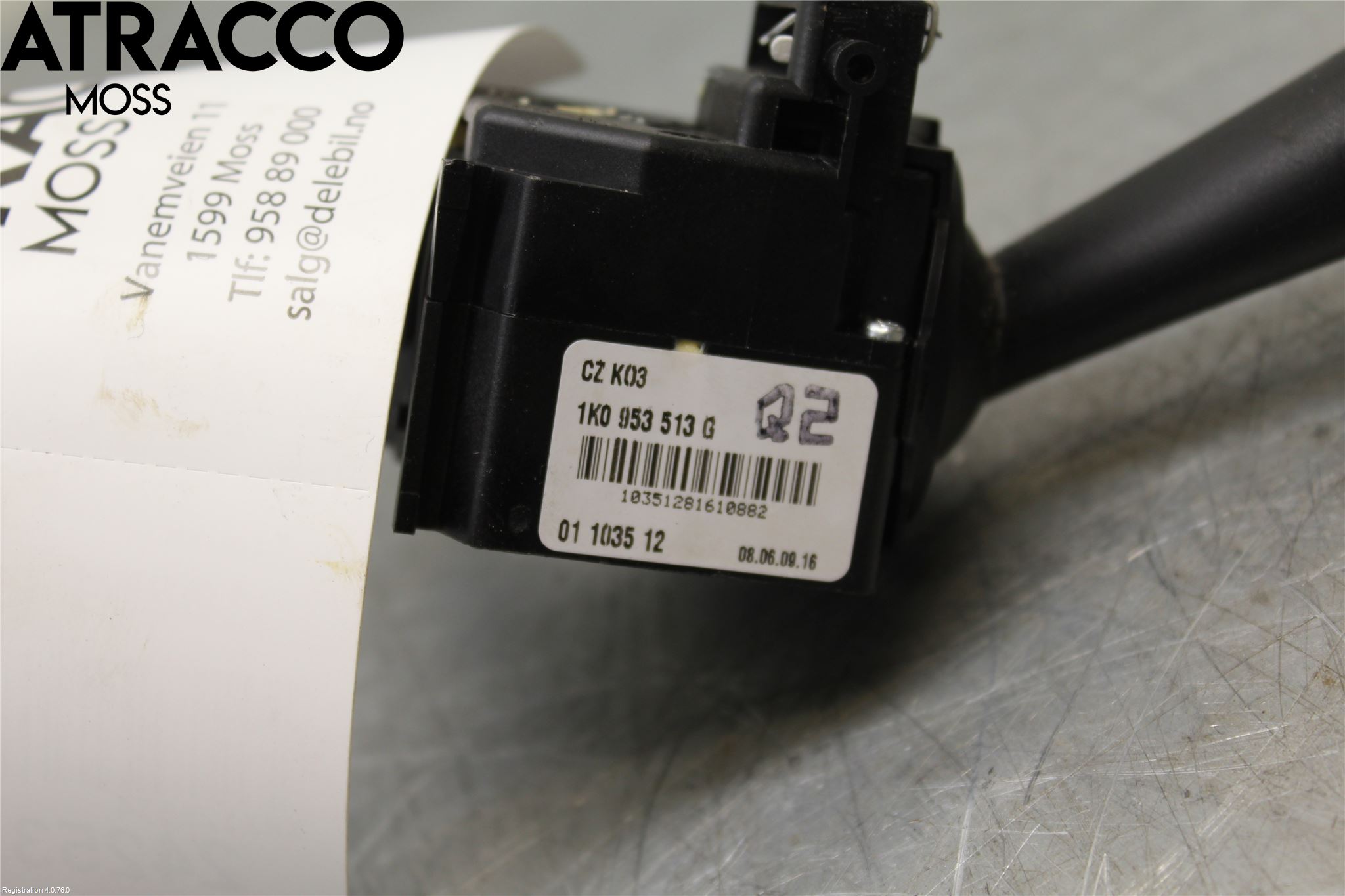 Volkswagen VW TIGUAN 07-16 Bryter Ratt Blinklys - Lys