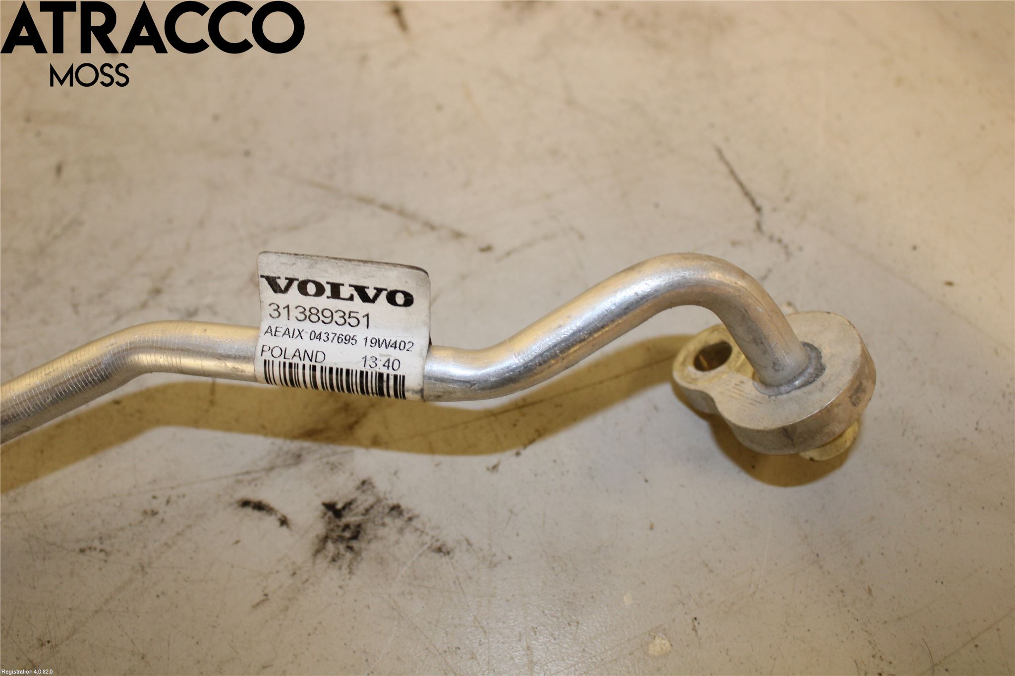 Volvo V60 19- Varme Ac Slange - Rør