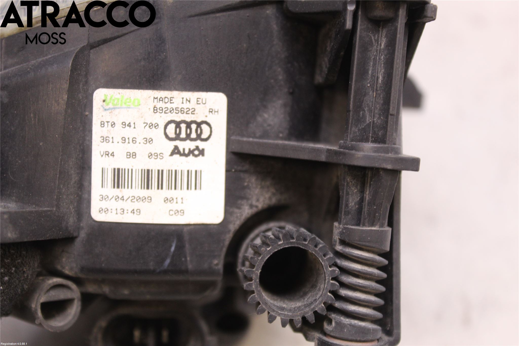 Audi A4/S4 08-11 Frontlykt-Kurve-Tåkelys