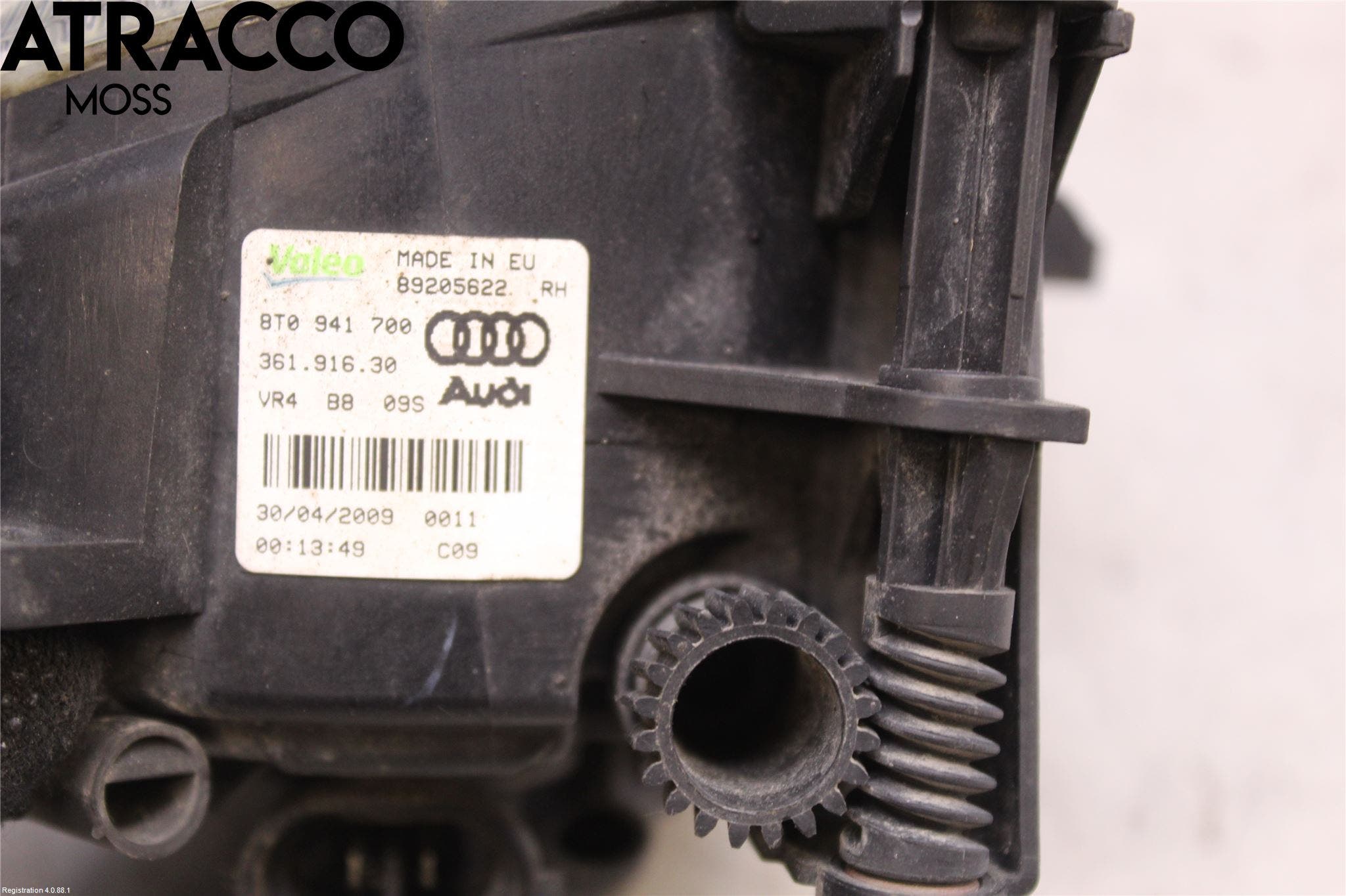 Audi A4/S4 08-11 Frontlykt-Kurve-Tåkelys