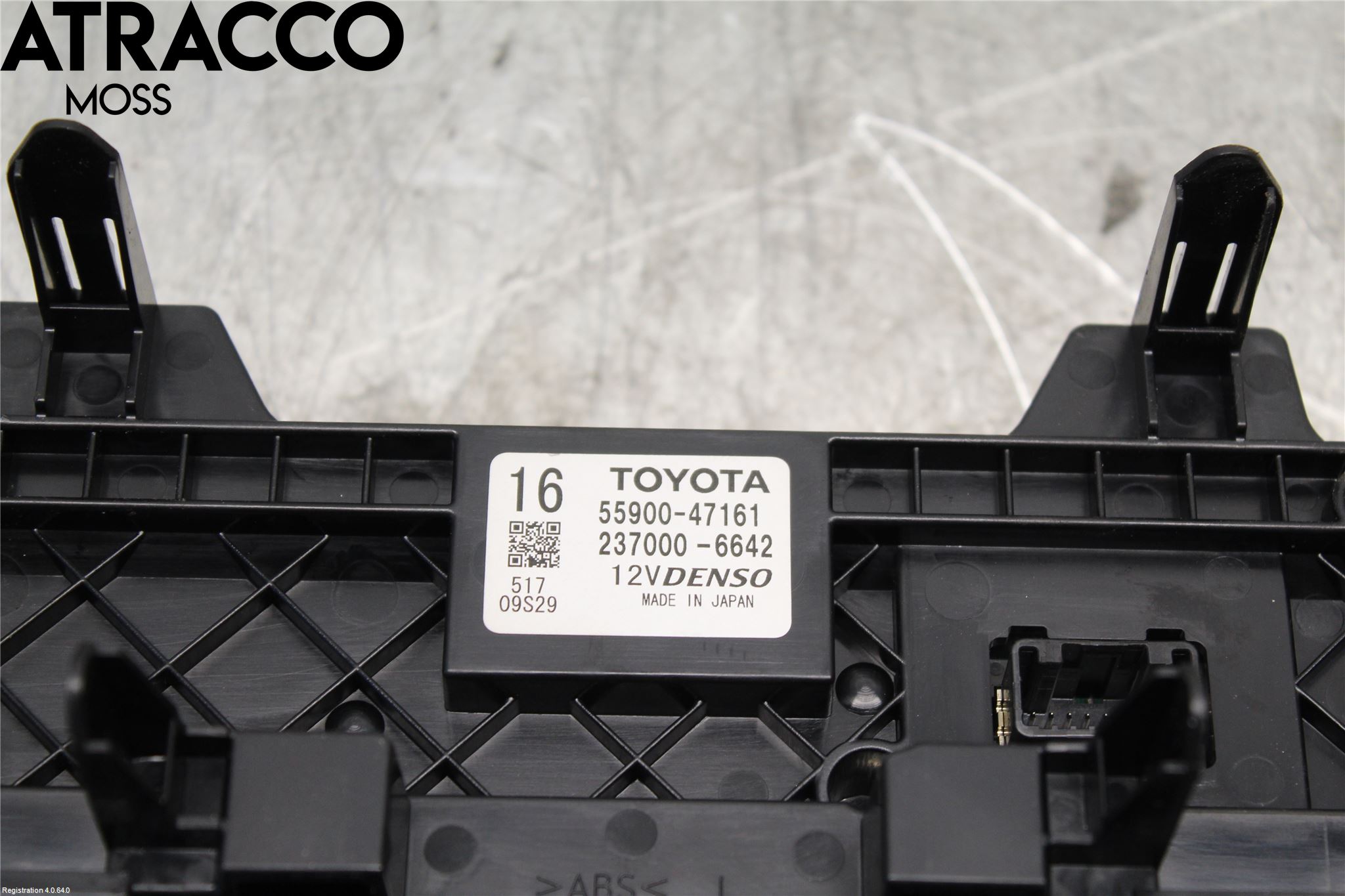 Toyota PRIUS+ ZVW40 12-20 Varme Ac Betjening-Display