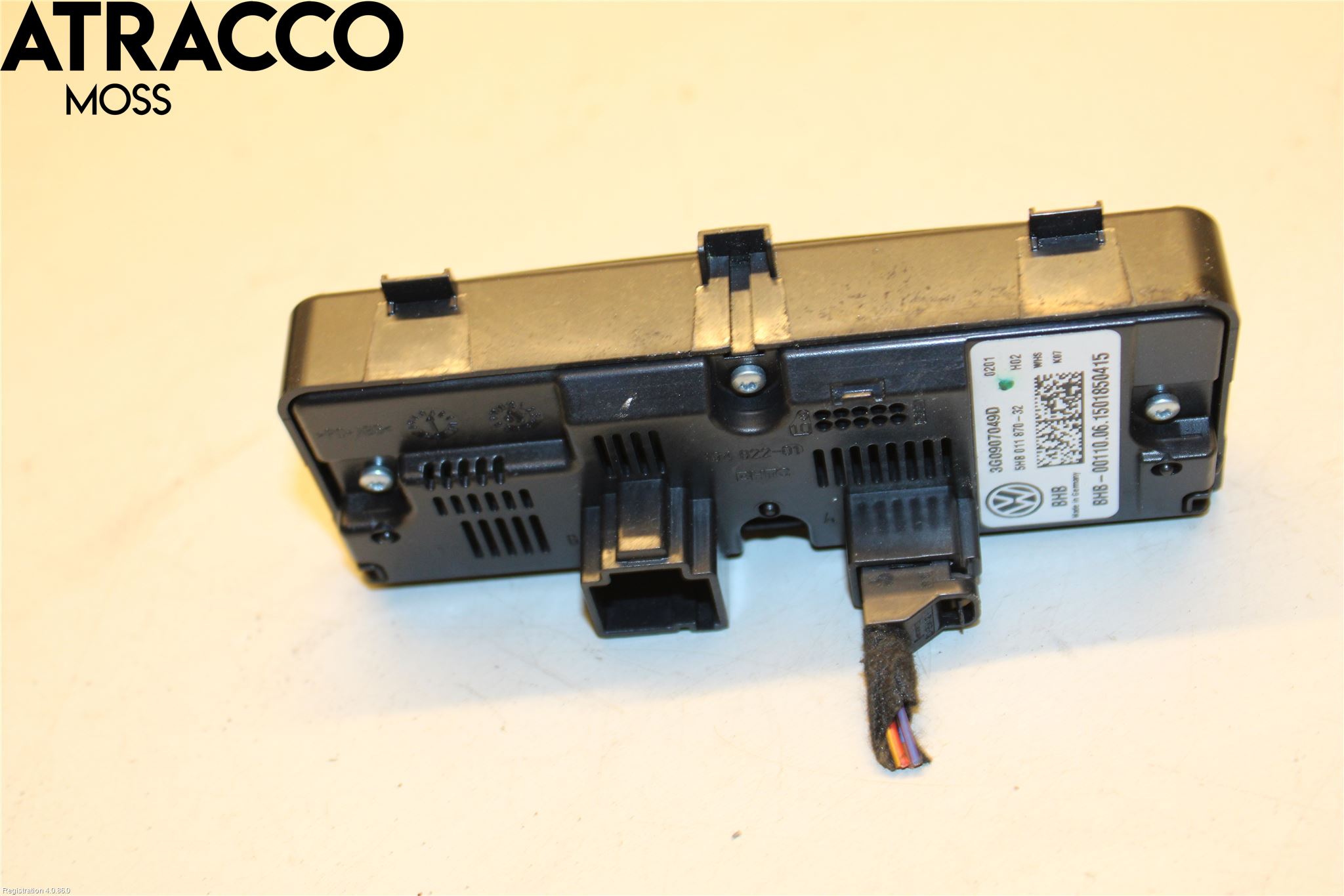 Volkswagen VW PASSAT 15-19 Varme Ac Betjening-Display