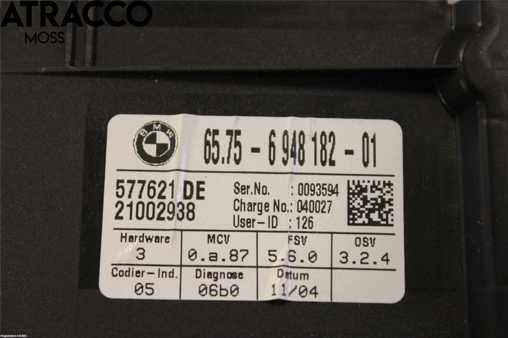 BMW 5 E60/61 Sed/Tou 02-10 Sensor Øvrig