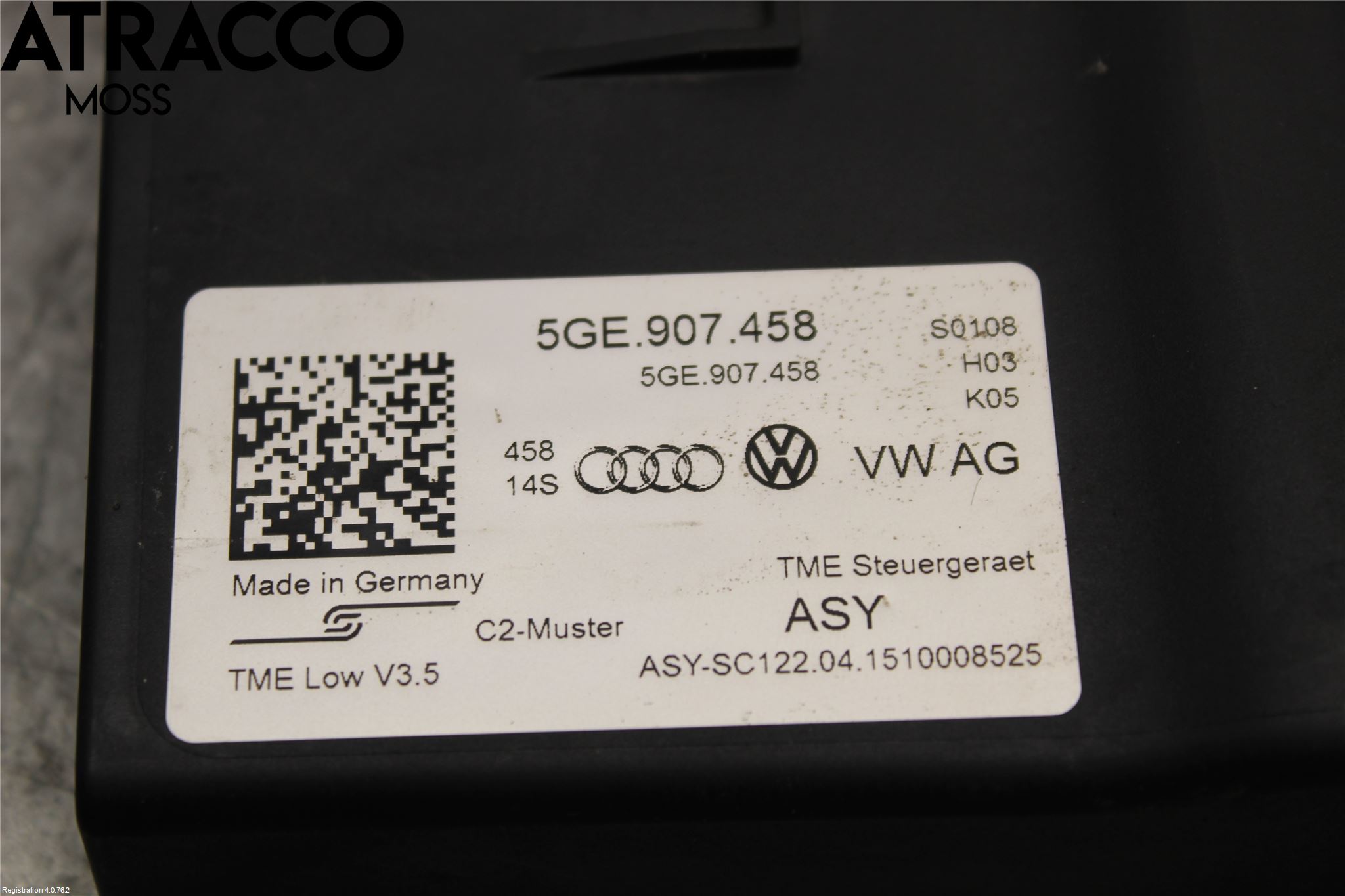 Volkswagen VW GOLF / E-GOLF VII 13-20 Styreenhet Øvrig