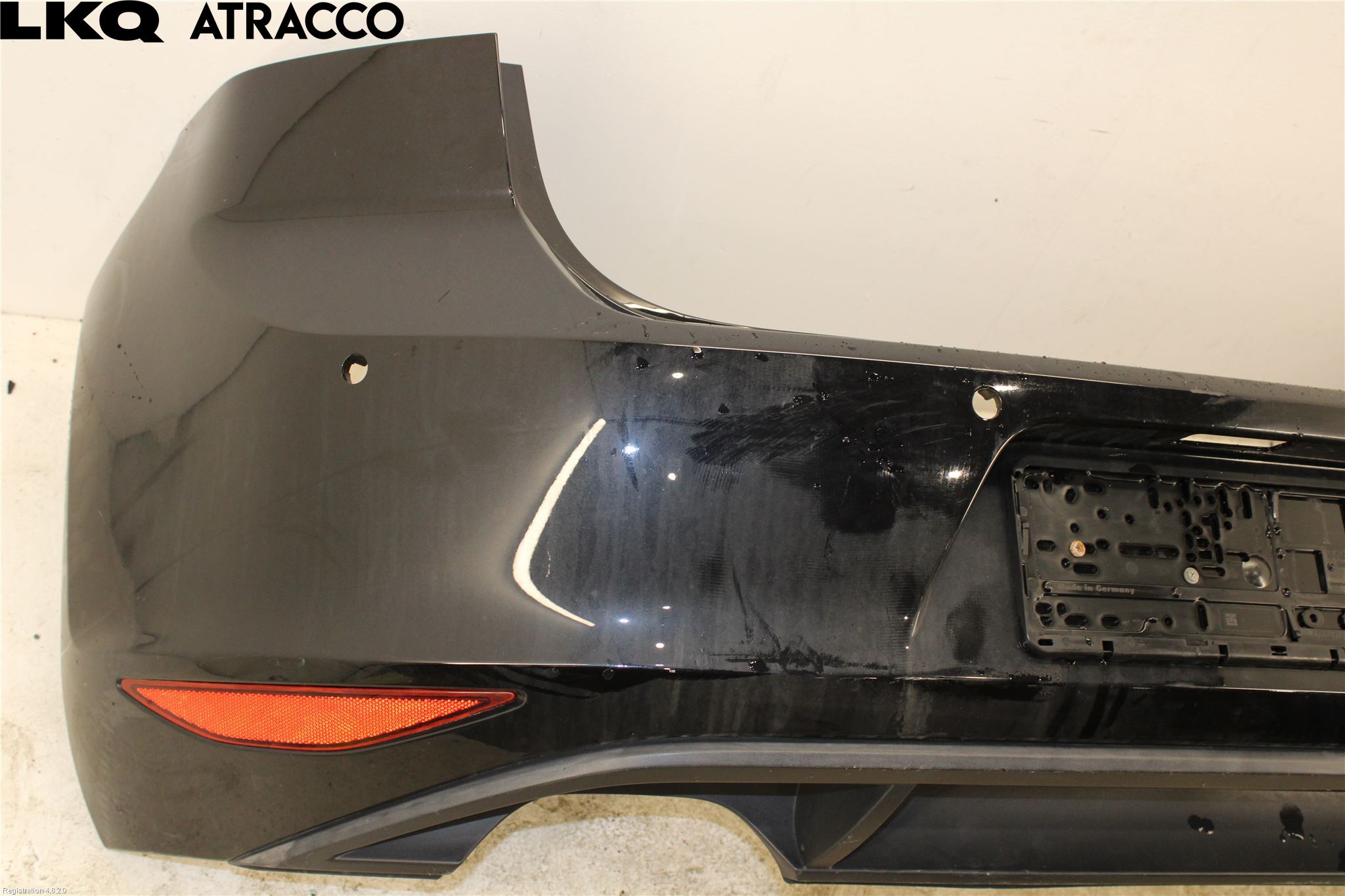 Volkswagen VW GOLF / E-GOLF VII 13-20 Støtfanger Bak