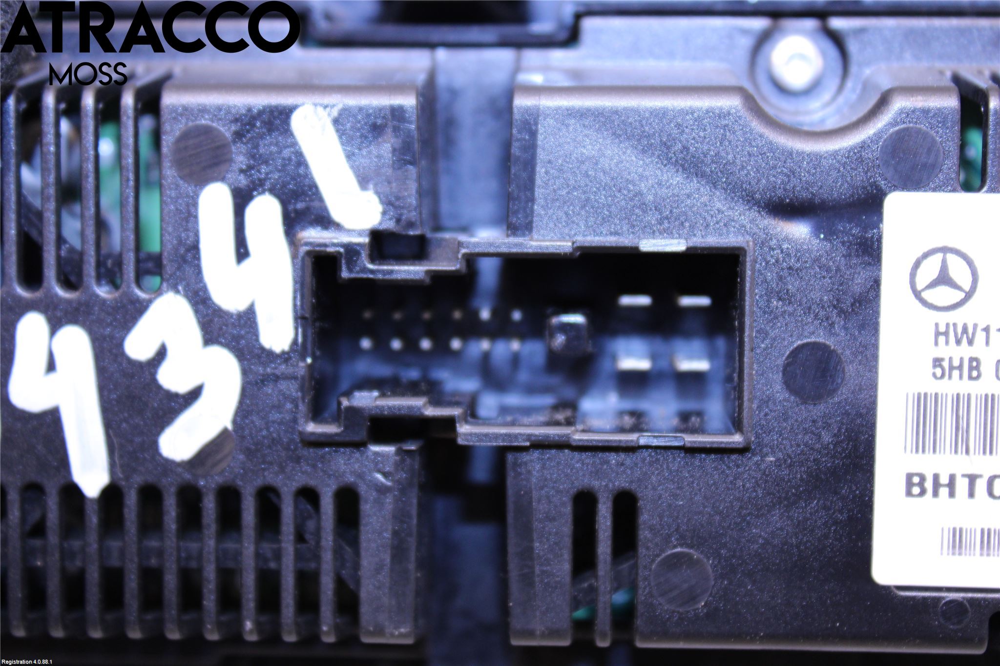 Mercedes-Benz MB E-KLASS (W212) 09-16 Varme Ac Betjening-Display