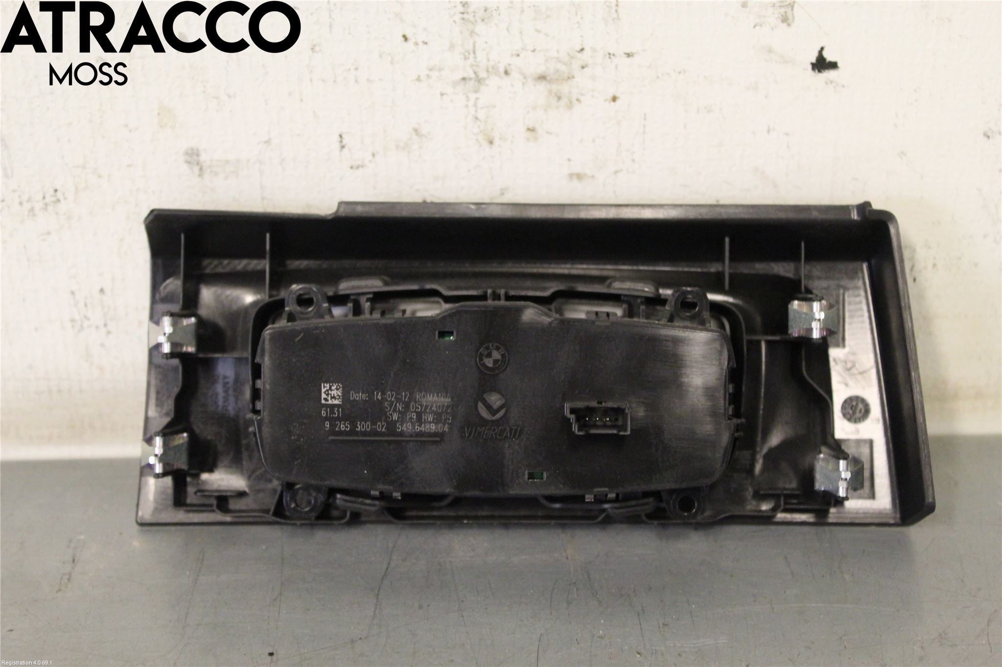 BMW 1 F20/F21 11-19 Bryter Hovedlys