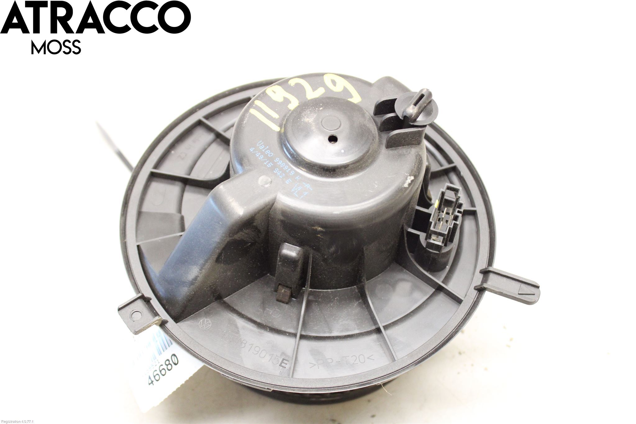 Volkswagen VW CADDY 16-20 Varmeapparat Viftemotor