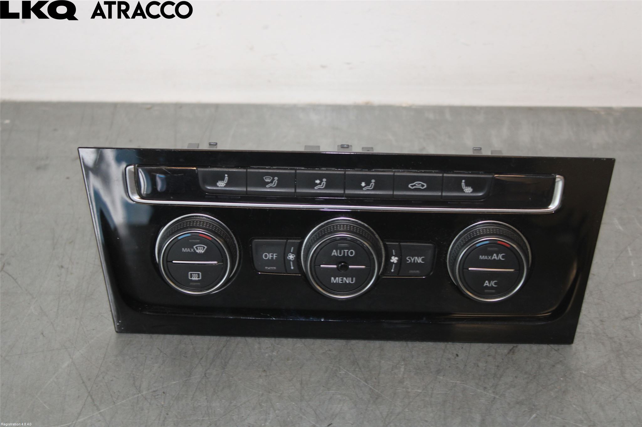 Volkswagen VW GOLF / E-GOLF VII 13-20 Varme Ac Betjening-Display