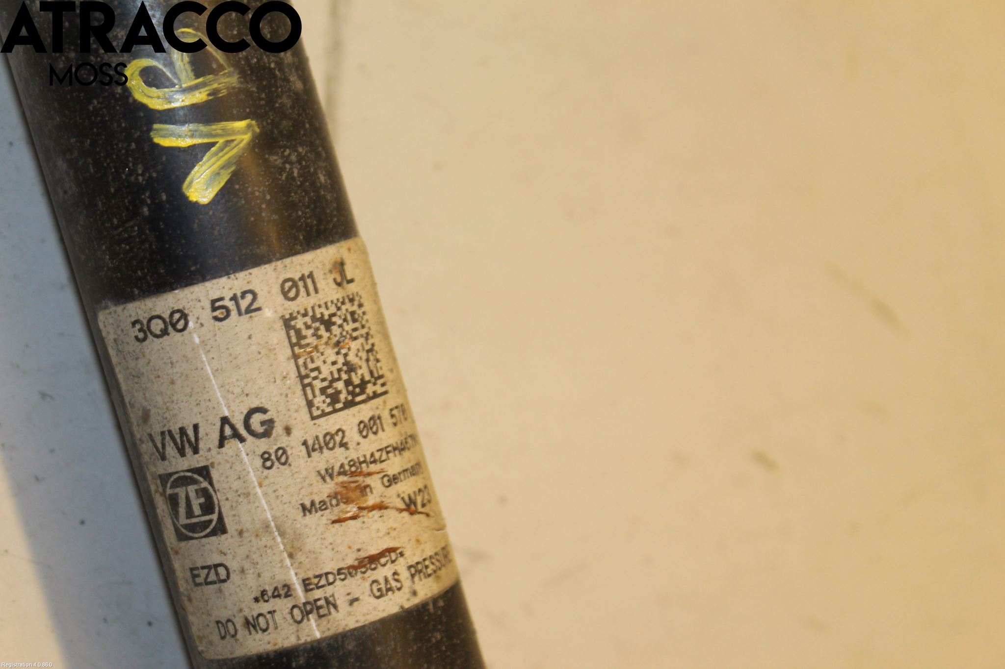 Volkswagen VW PASSAT 15-19 Støtdemper Bak