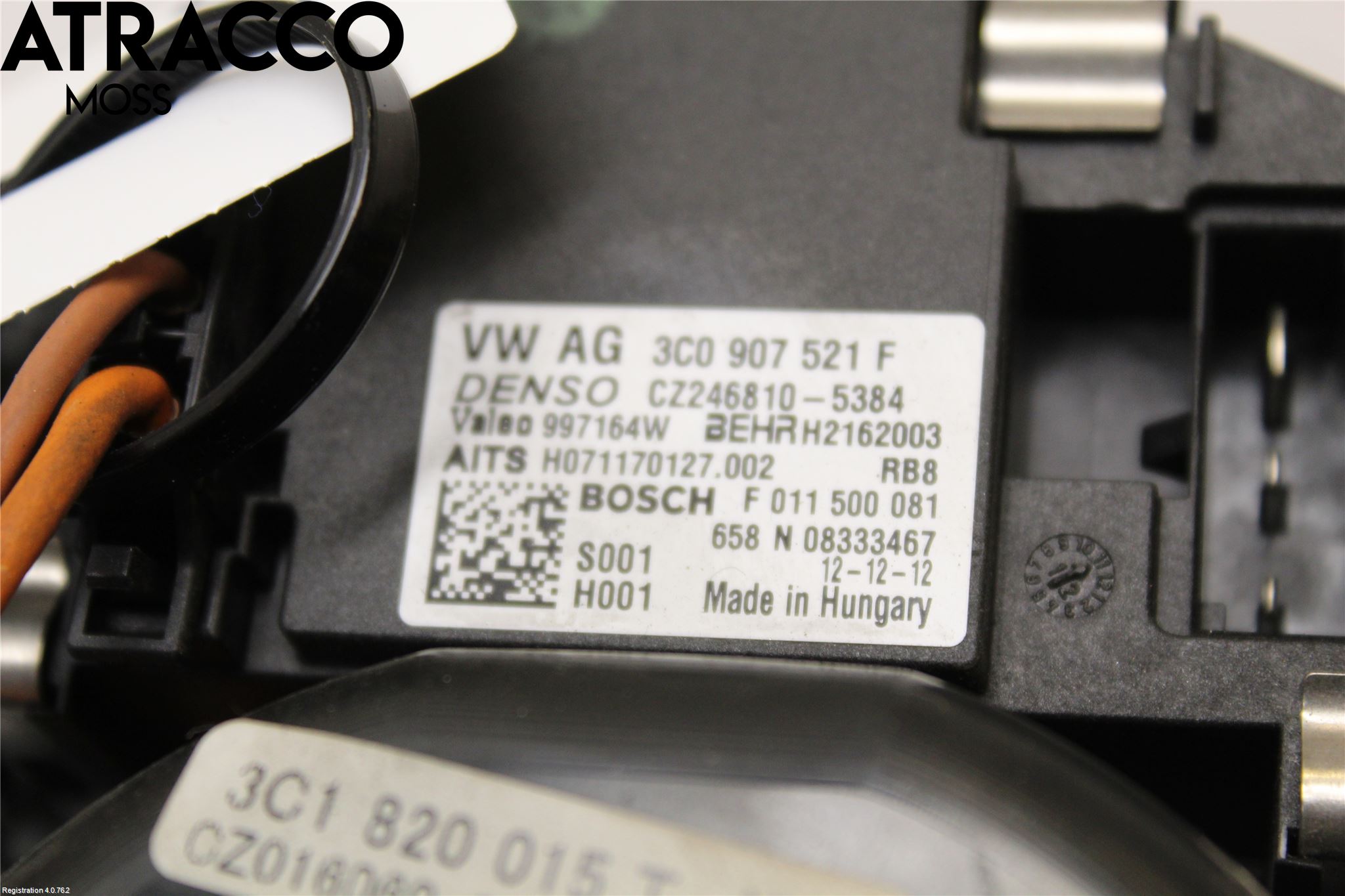 Volkswagen VW GOLF PLUS/CROSS GOLF 04-14 Varme Ac Varmeapparatvifte