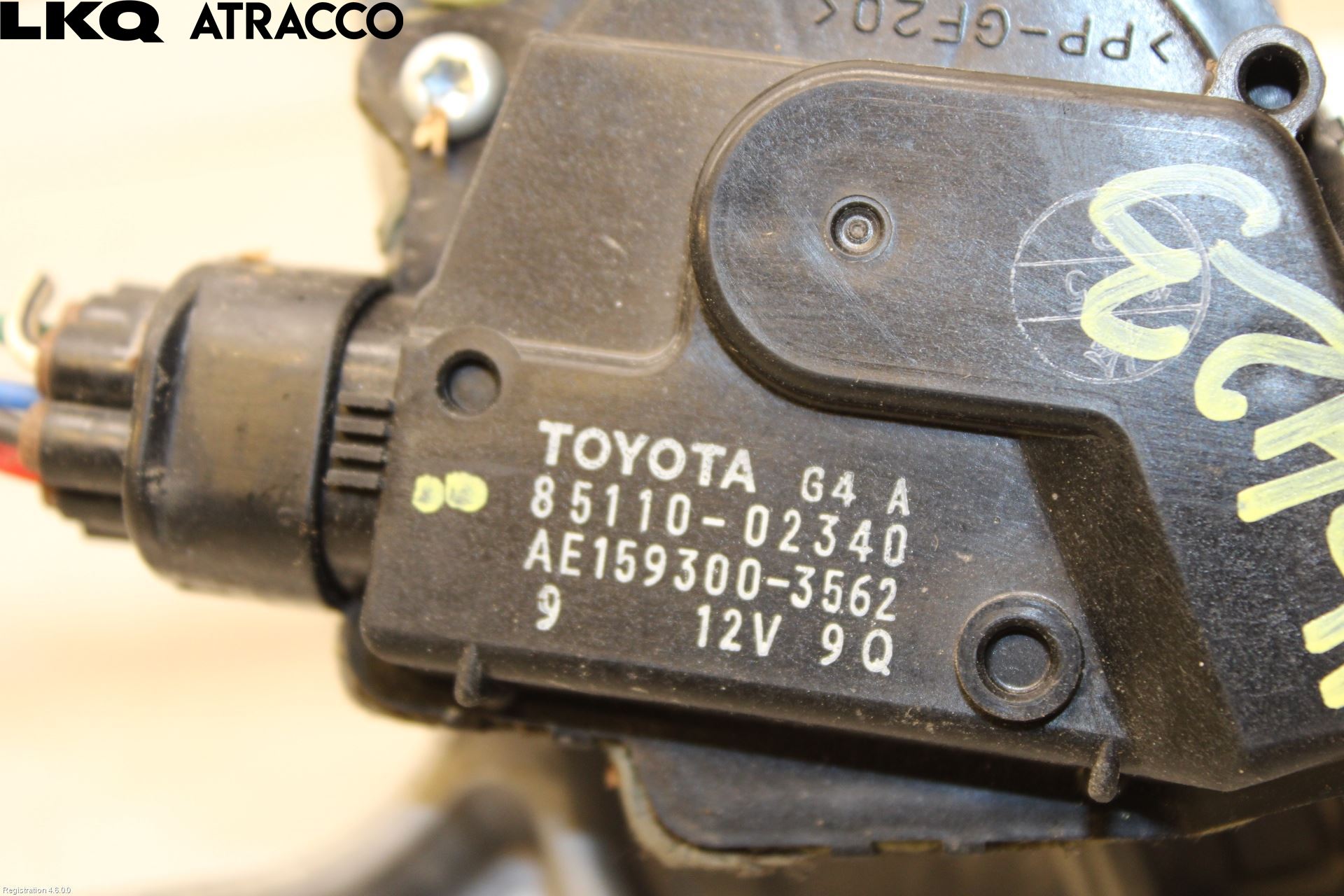 Toyota AURIS 13-19 Viskermotor Frontrute