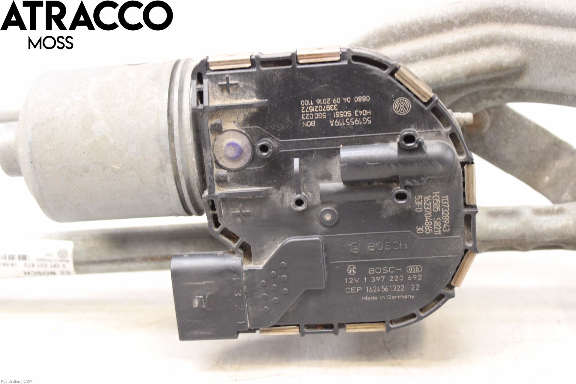 Volkswagen VW GOLF / E-GOLF VII 13-20 Viskermotor Frontrute