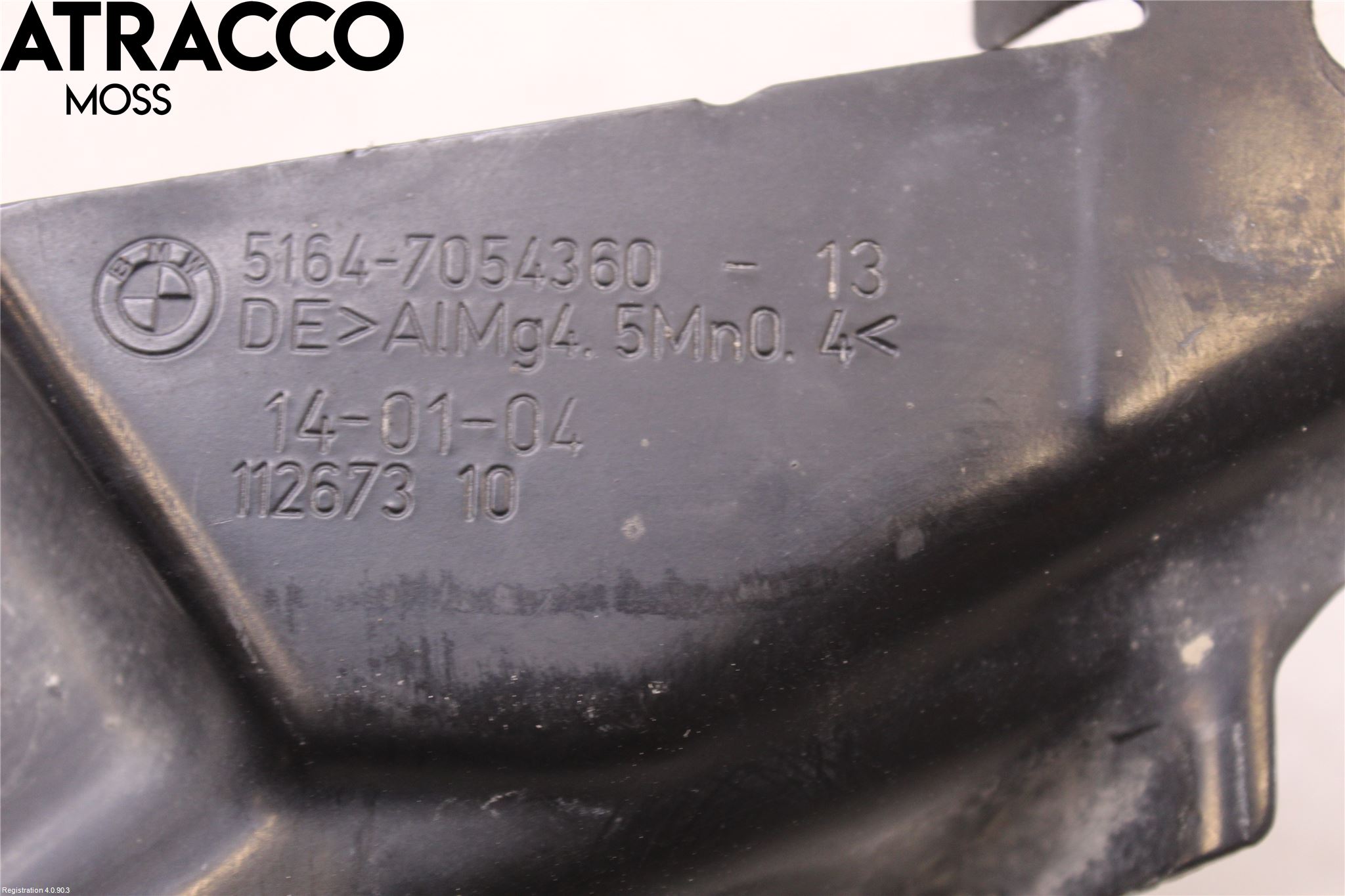 BMW 5 E60/61 Sed/Tou 02-10 Panserlåsplate-Bjelke