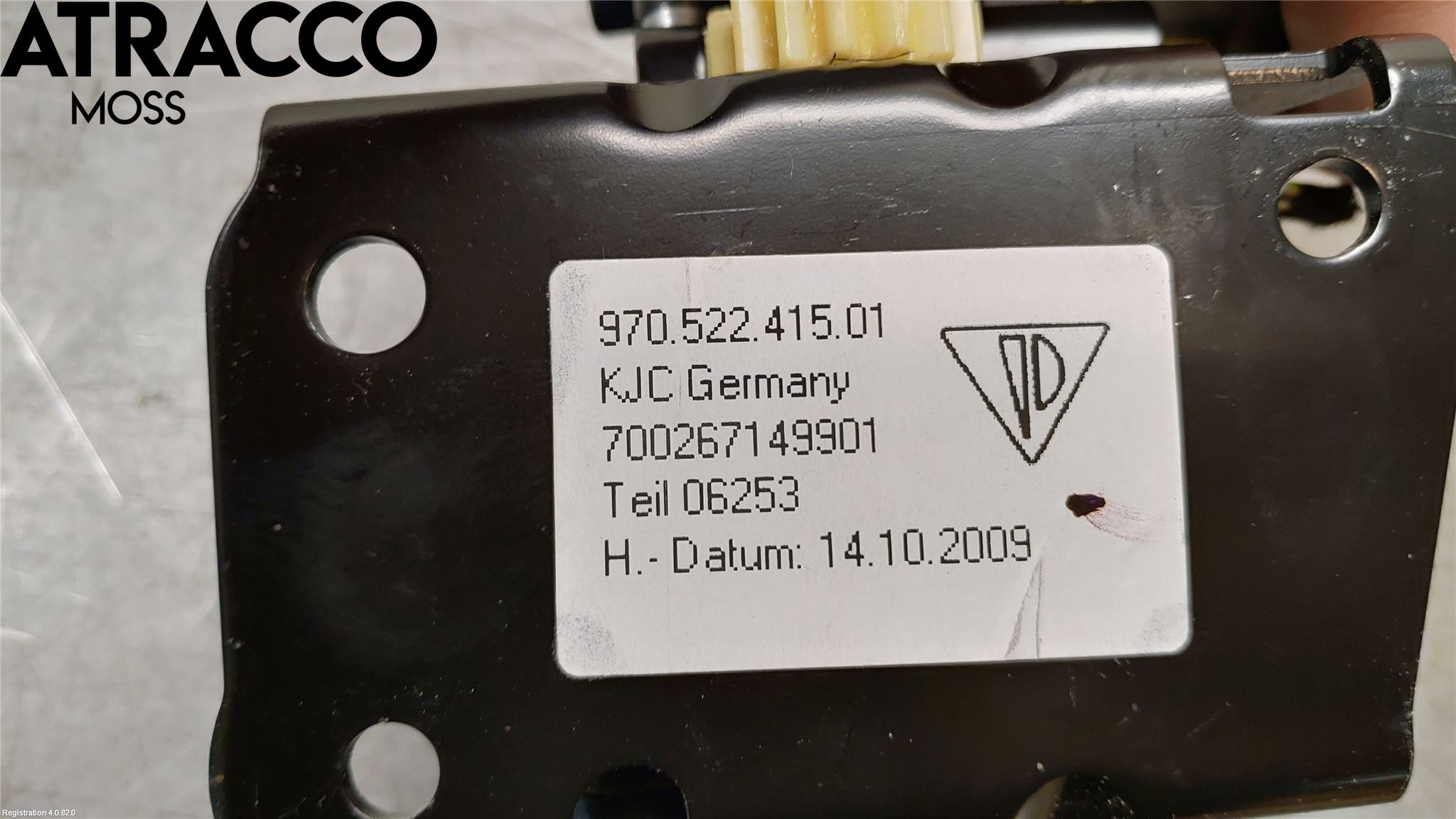 Porsche PANAMERA 09- Innr Sete Bak Regmotor