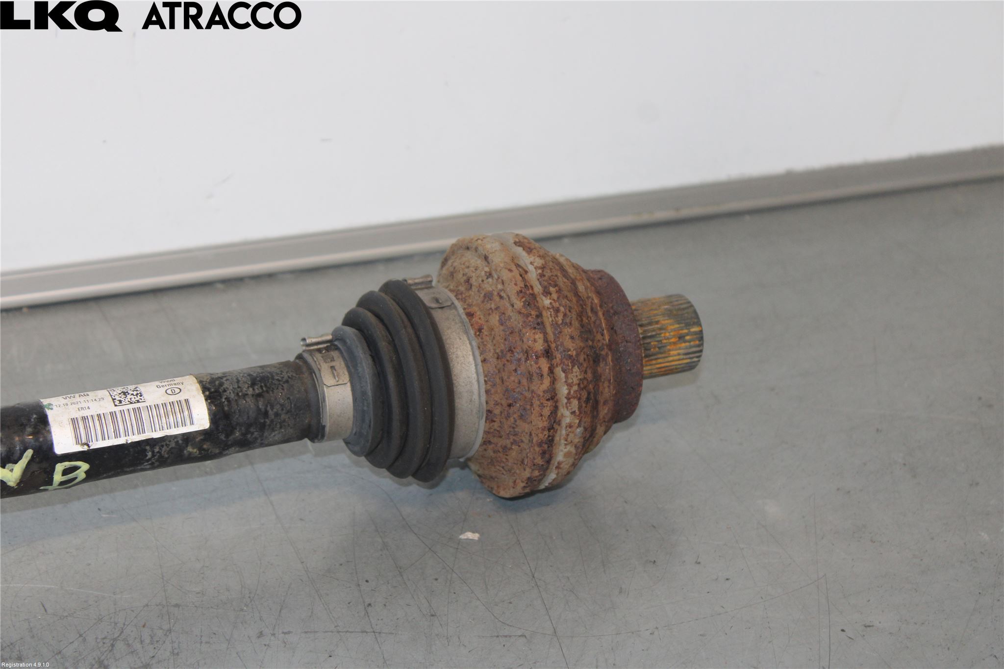 Audi Q4 E-TRON FZ 22- Drivaksel Bak Kompl Venstre