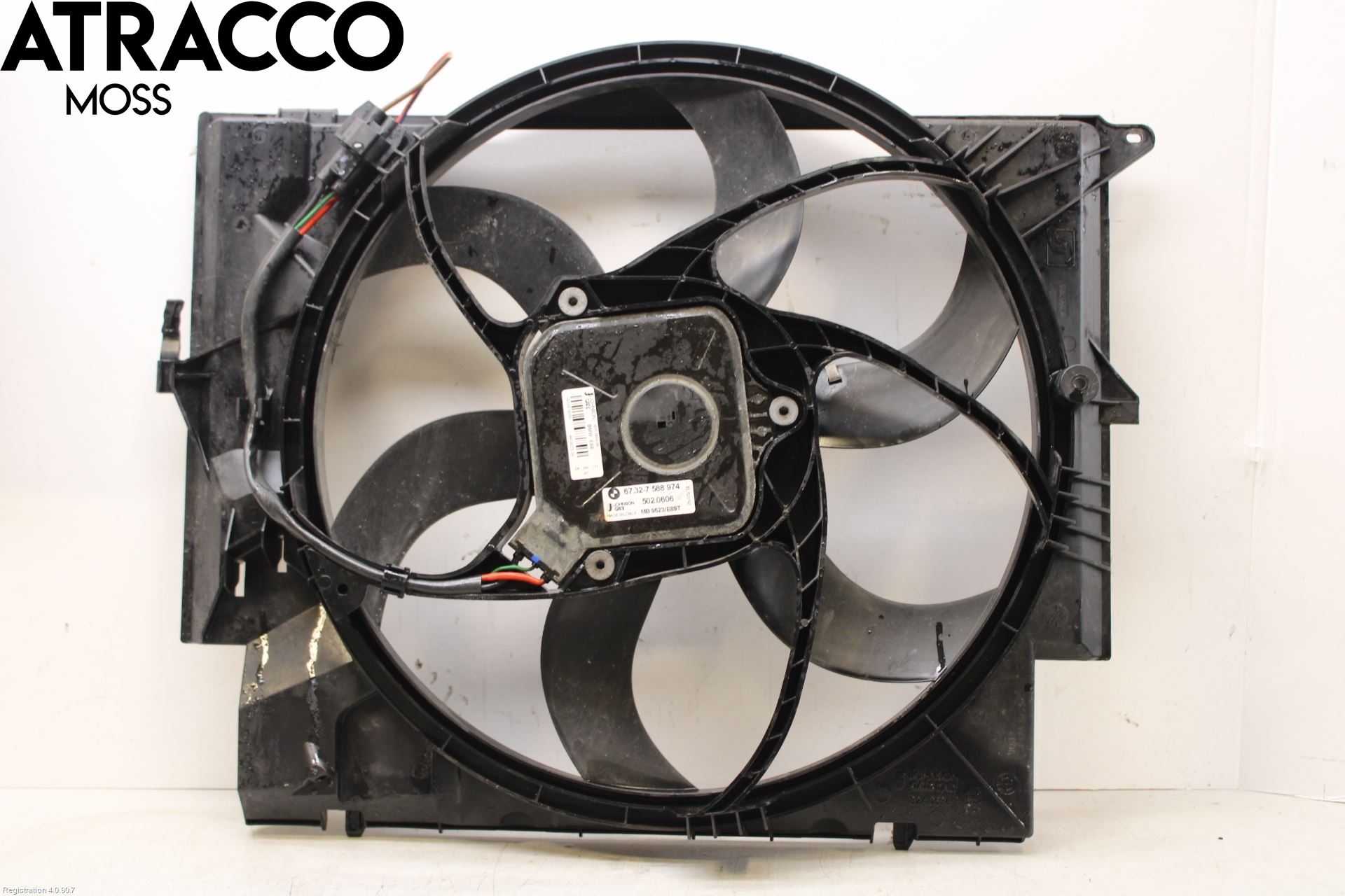 BMW X1 E84 10-15 Kjølevifte Elektrisk