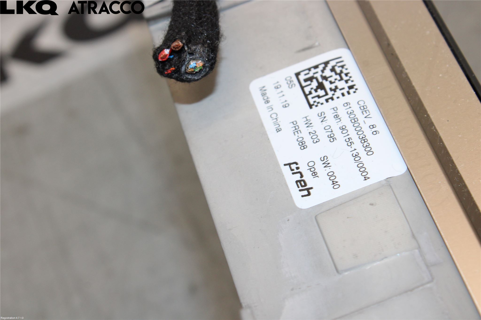 Audi E-TRON, S GE 19- Multifunktionsdisplay