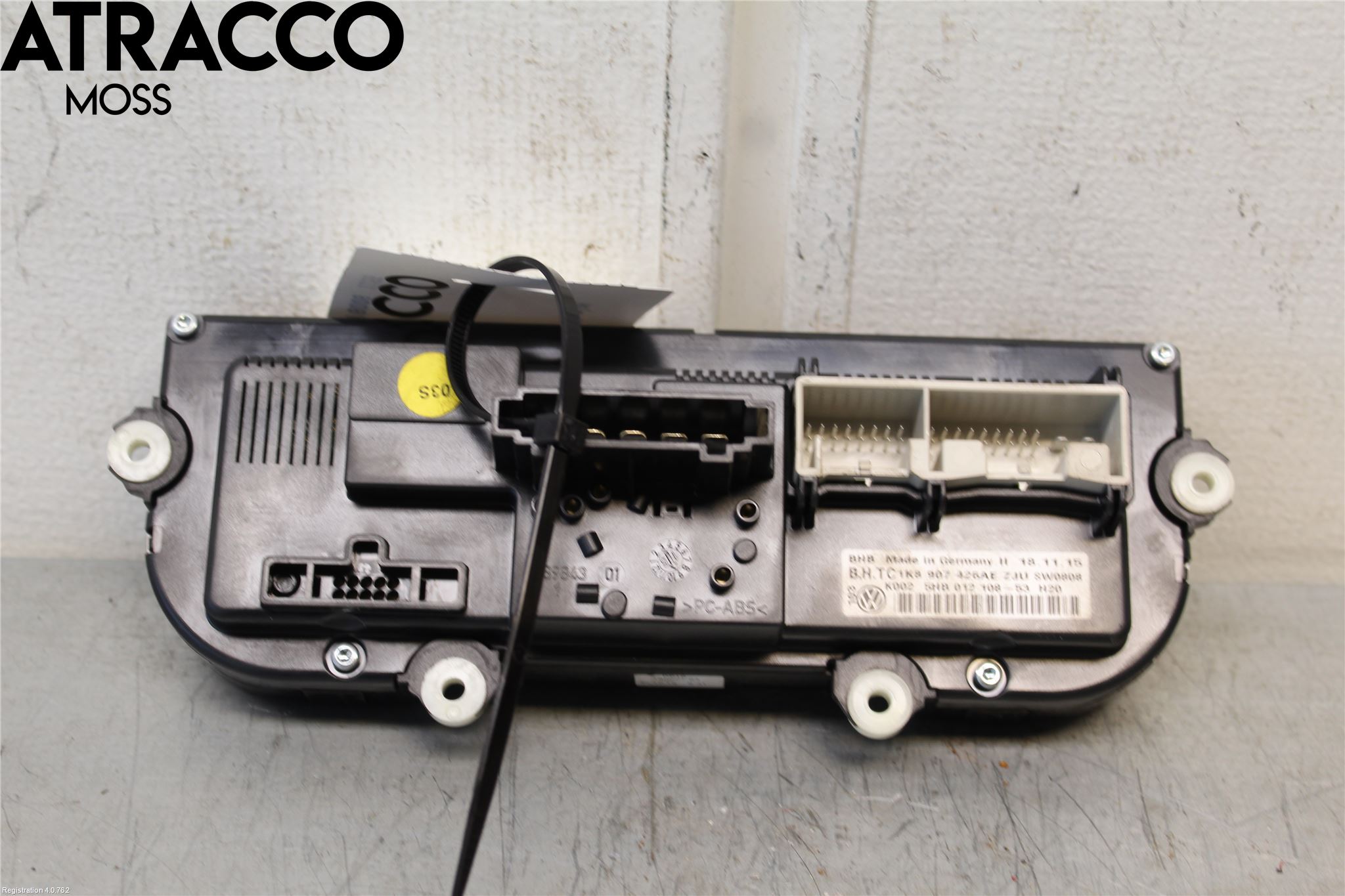 Volkswagen VW CADDY 16-20 Varme Ac Betjening-Display