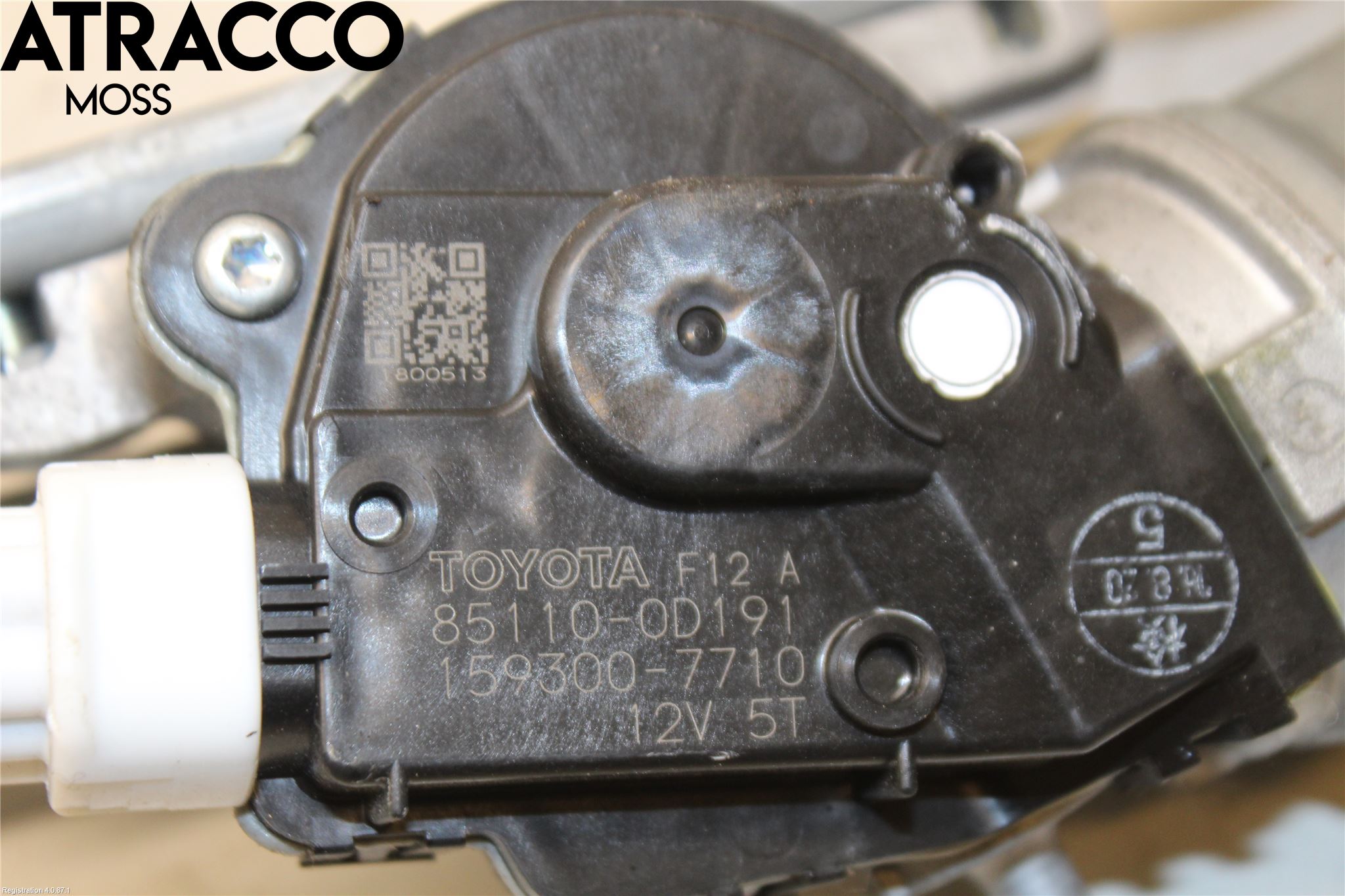 Toyota YARIS XP130 15-20 Viskermotor Frontrute