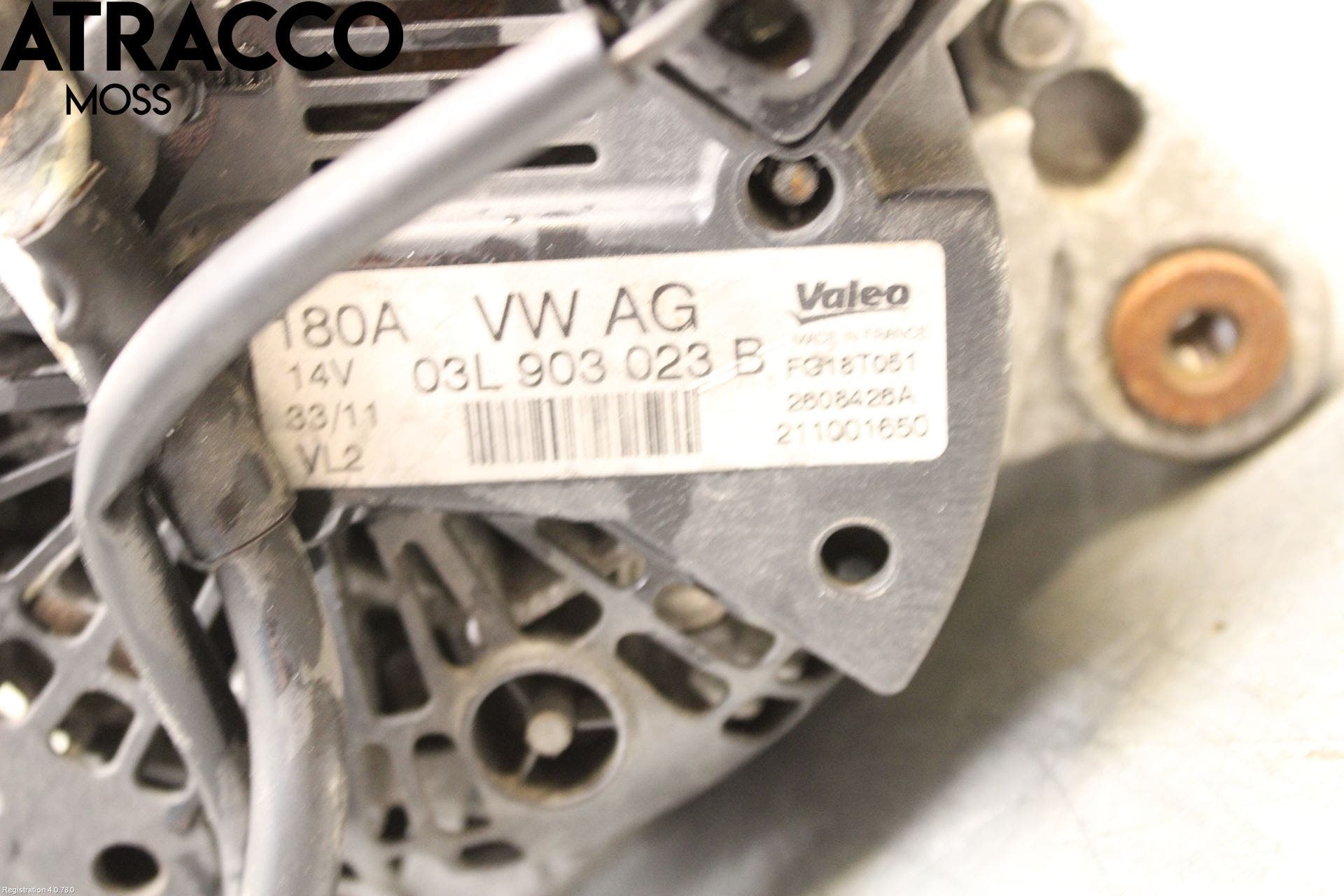 Volkswagen VW PASSAT CC 08-16 Dynamo